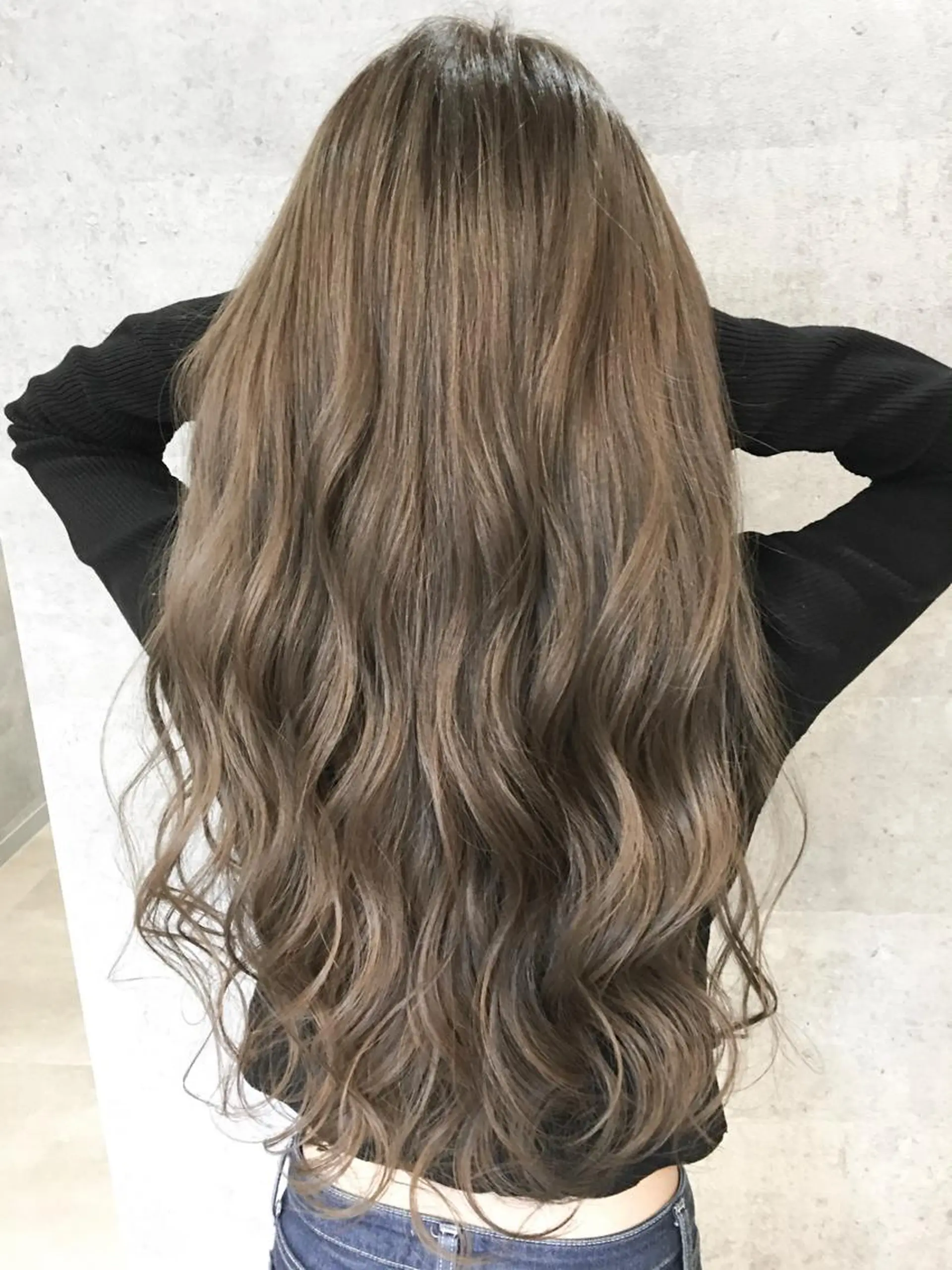 ロング ヘアカラー 縮毛矯正 トリートメント KYOKO 【Bear】のヘアスタイル