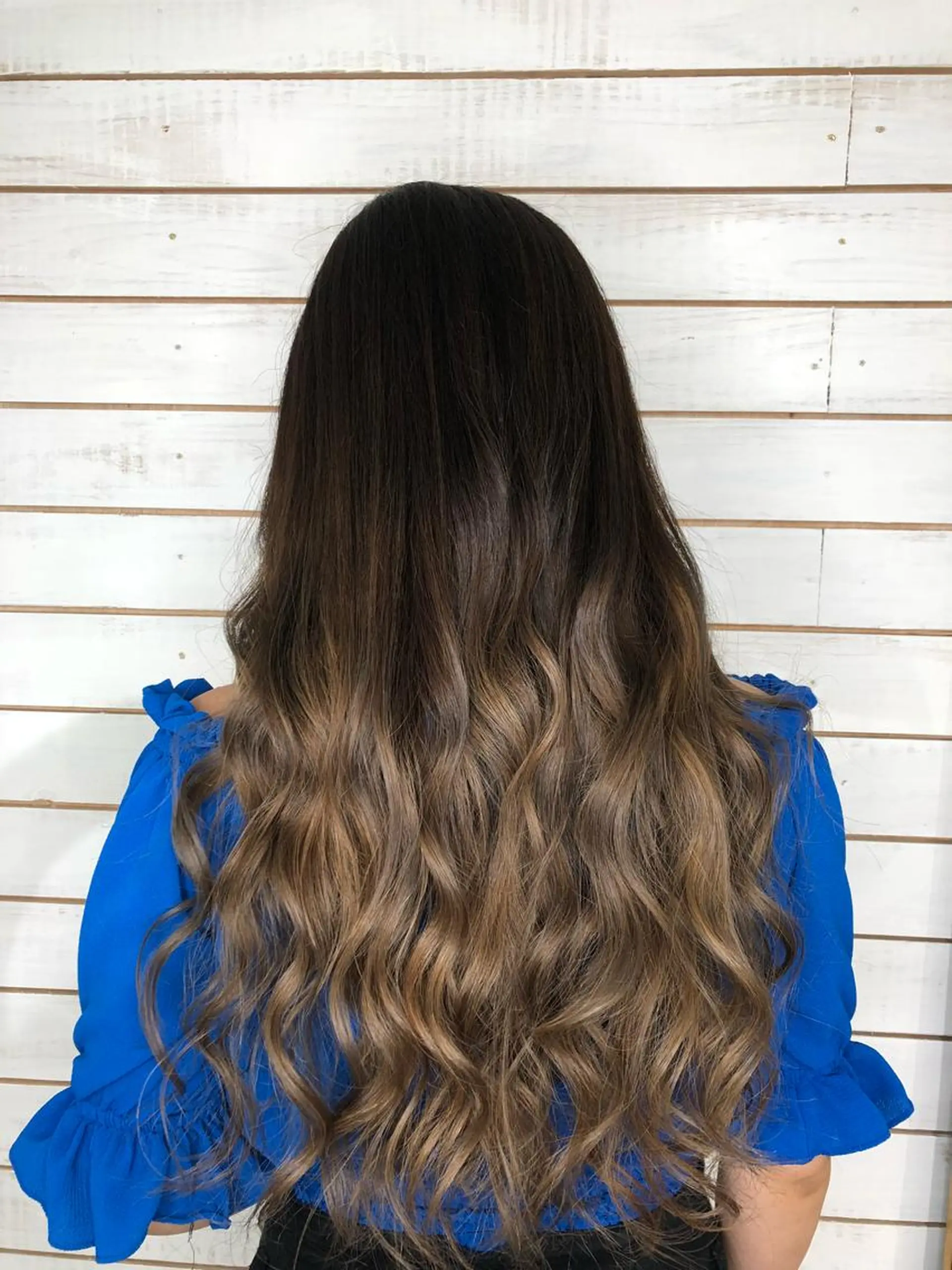 ロング カラー ヘアカラー トリートメント 🧡艶髪ちゅるん髪 🫧🧡YUKI❄️のヘアスタイル