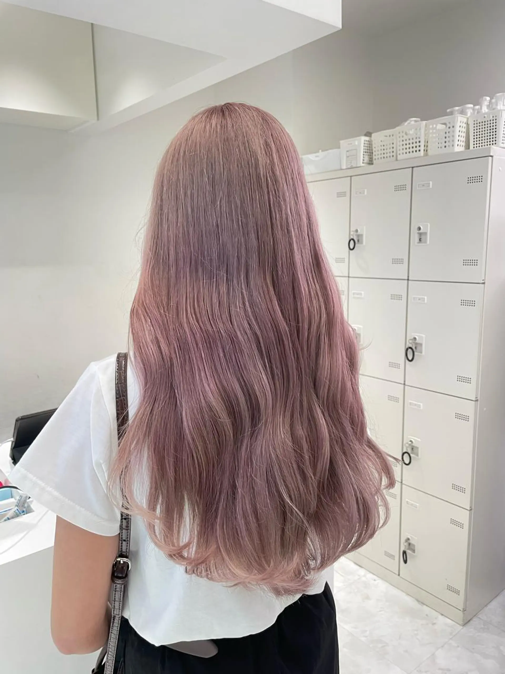 ロング カラー ヘアカラー トリートメント ヘアセット ウルフカットマスター みつきのヘアスタイル