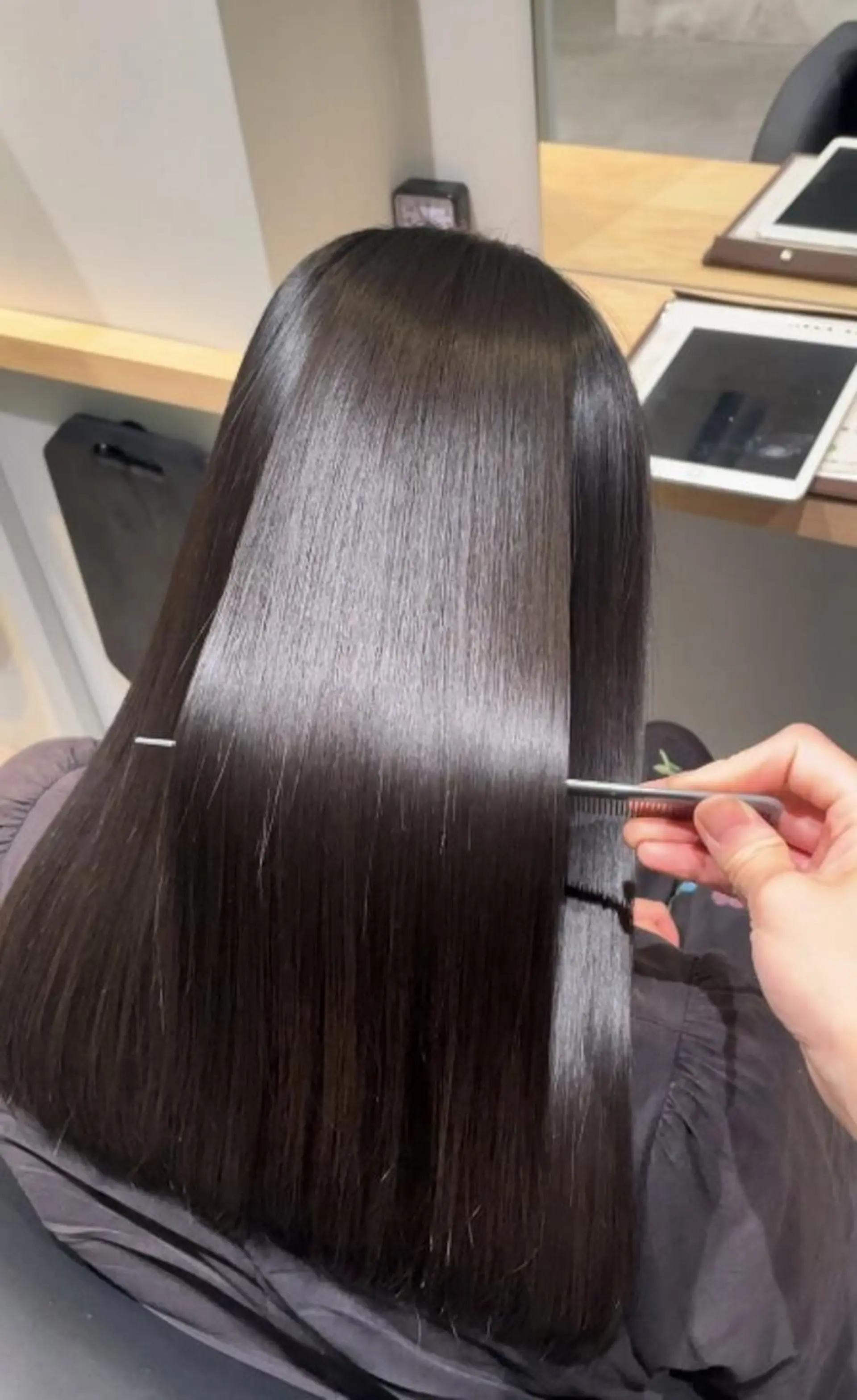 パーマ ロング カラー リピート90%超/縮 毛矯正/髪質改善井口のヘアスタイル