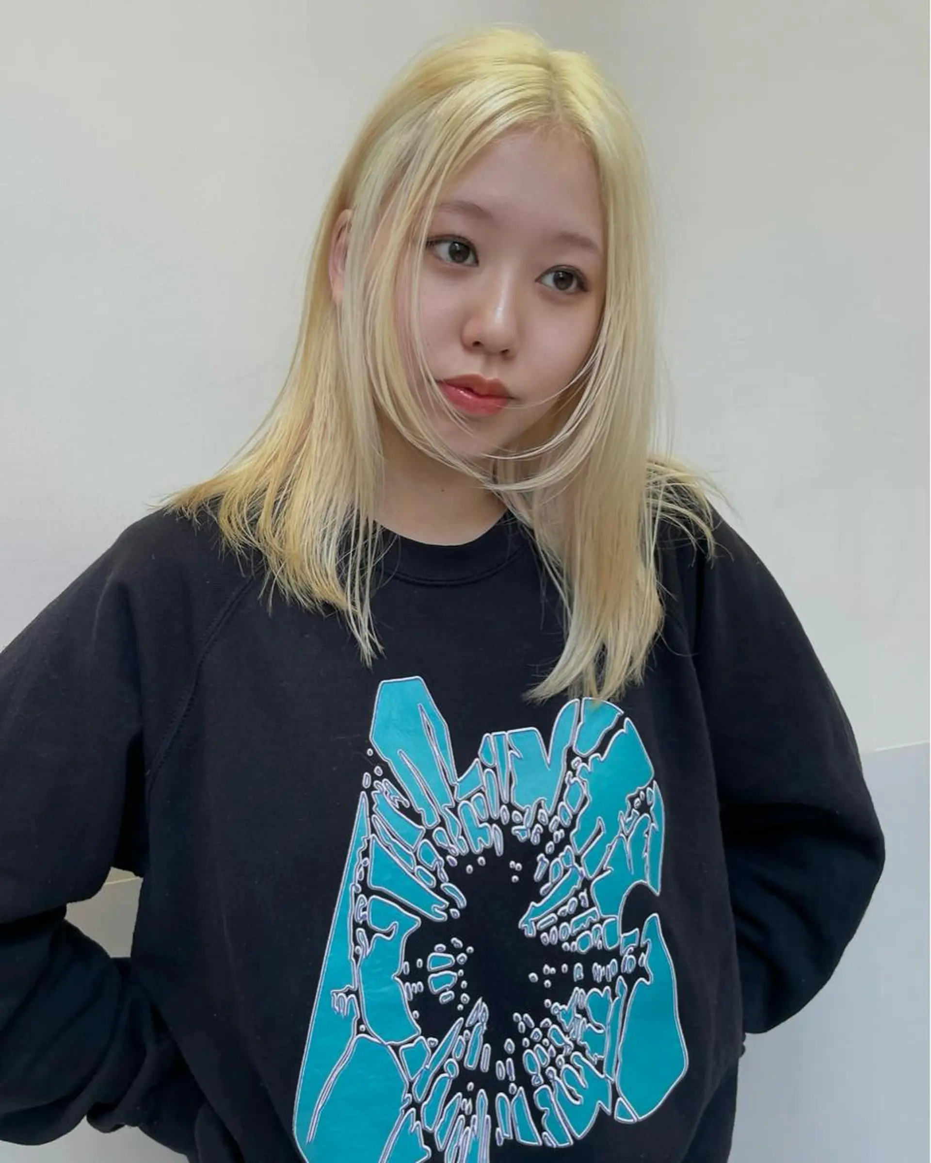 ミディアム カラー カット ヘアカラー トリートメント SALOWIN所属・ブリーチ🪡 ボブ🐬レイヤーのヘアスタイル