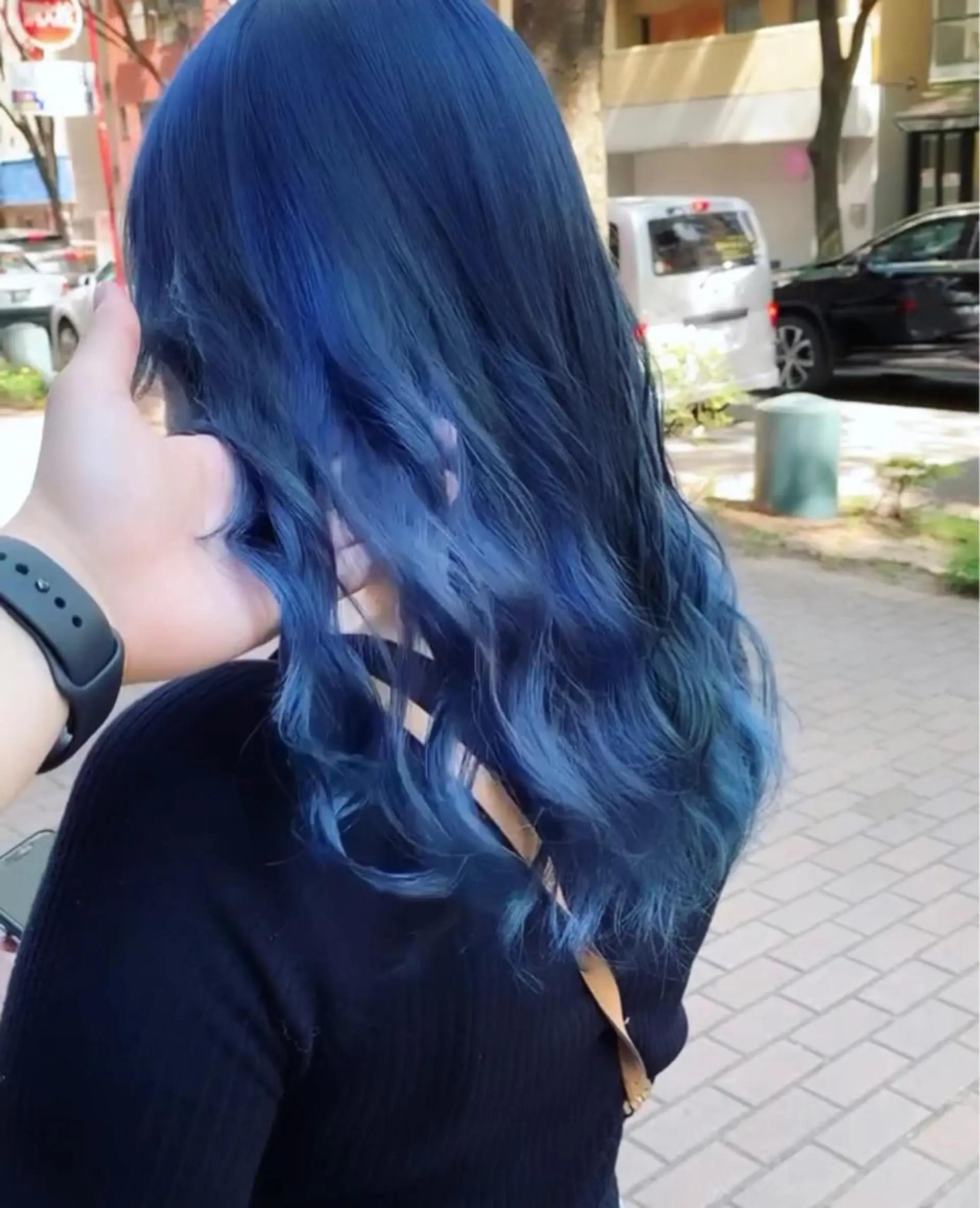 セミロング カラー ヘアカラー トリートメント 吉野 武のヘアスタイル