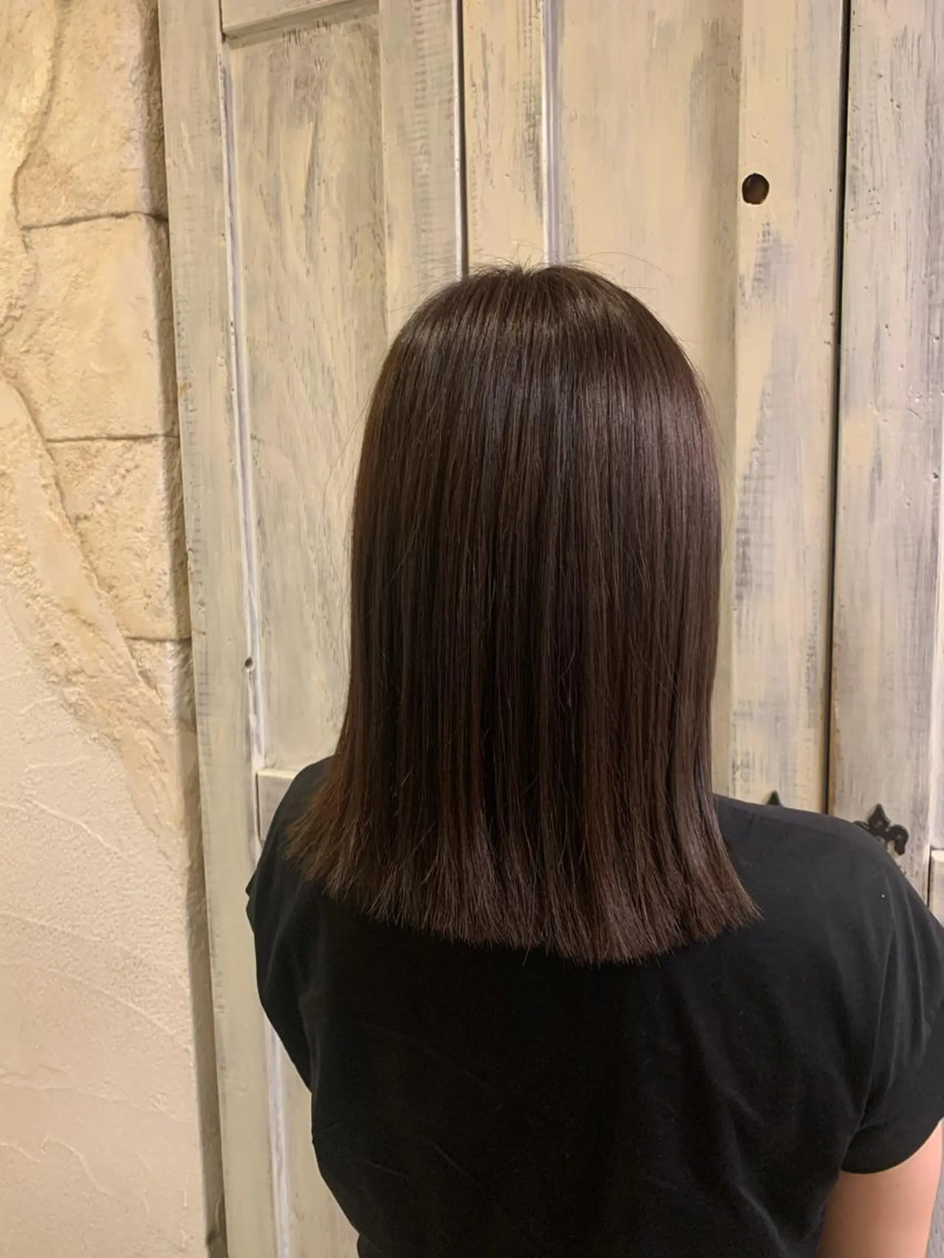 ミディアム カラー アッシュ アッシュブラウン ブラウンカラー 🤍🌫️諸里 ひよ🌫️🤍のヘアスタイル