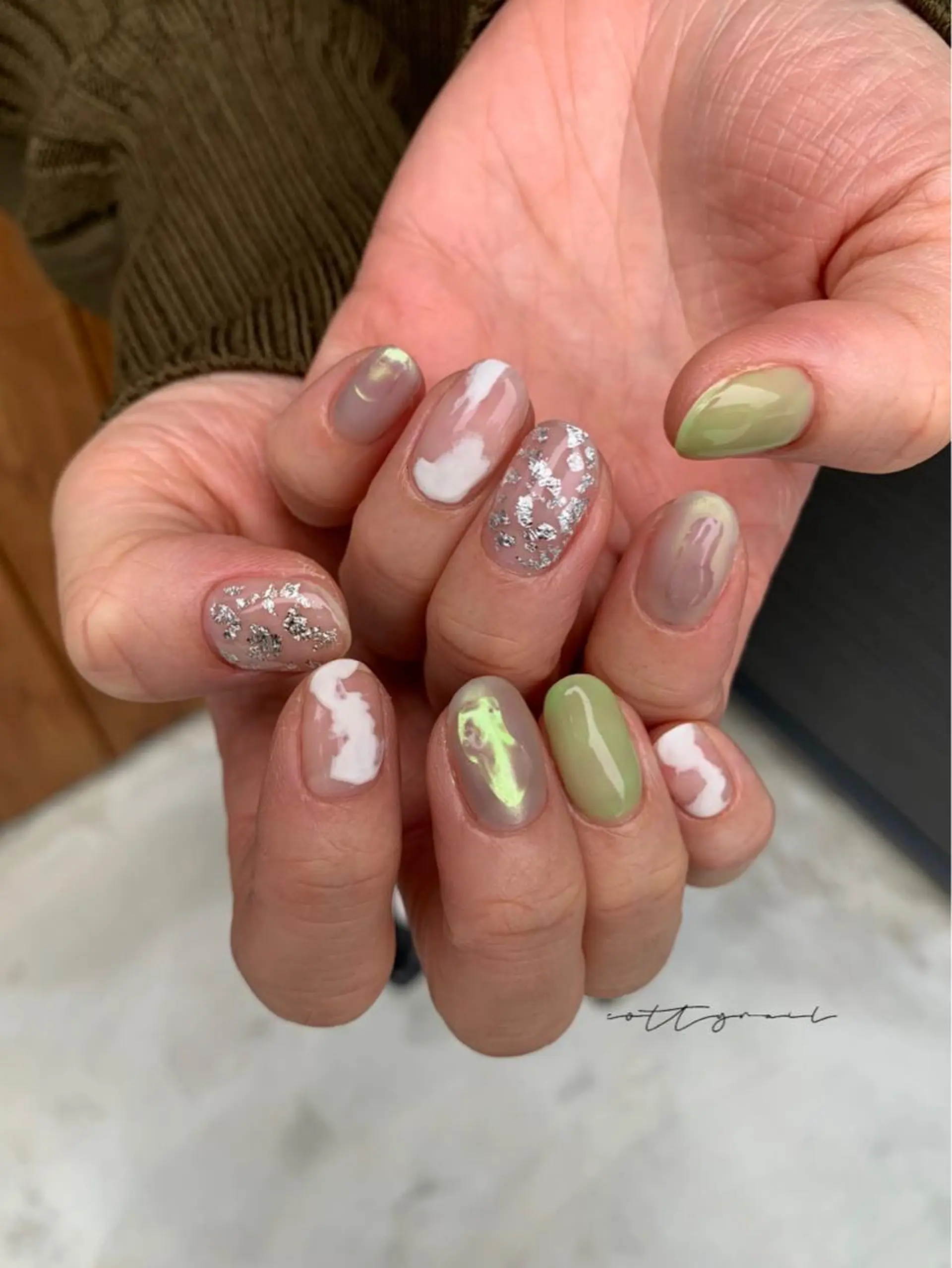 ネイル アートネイル ジェルネイル ニュアンスネイル cottynail -miki-のその他イメージ
