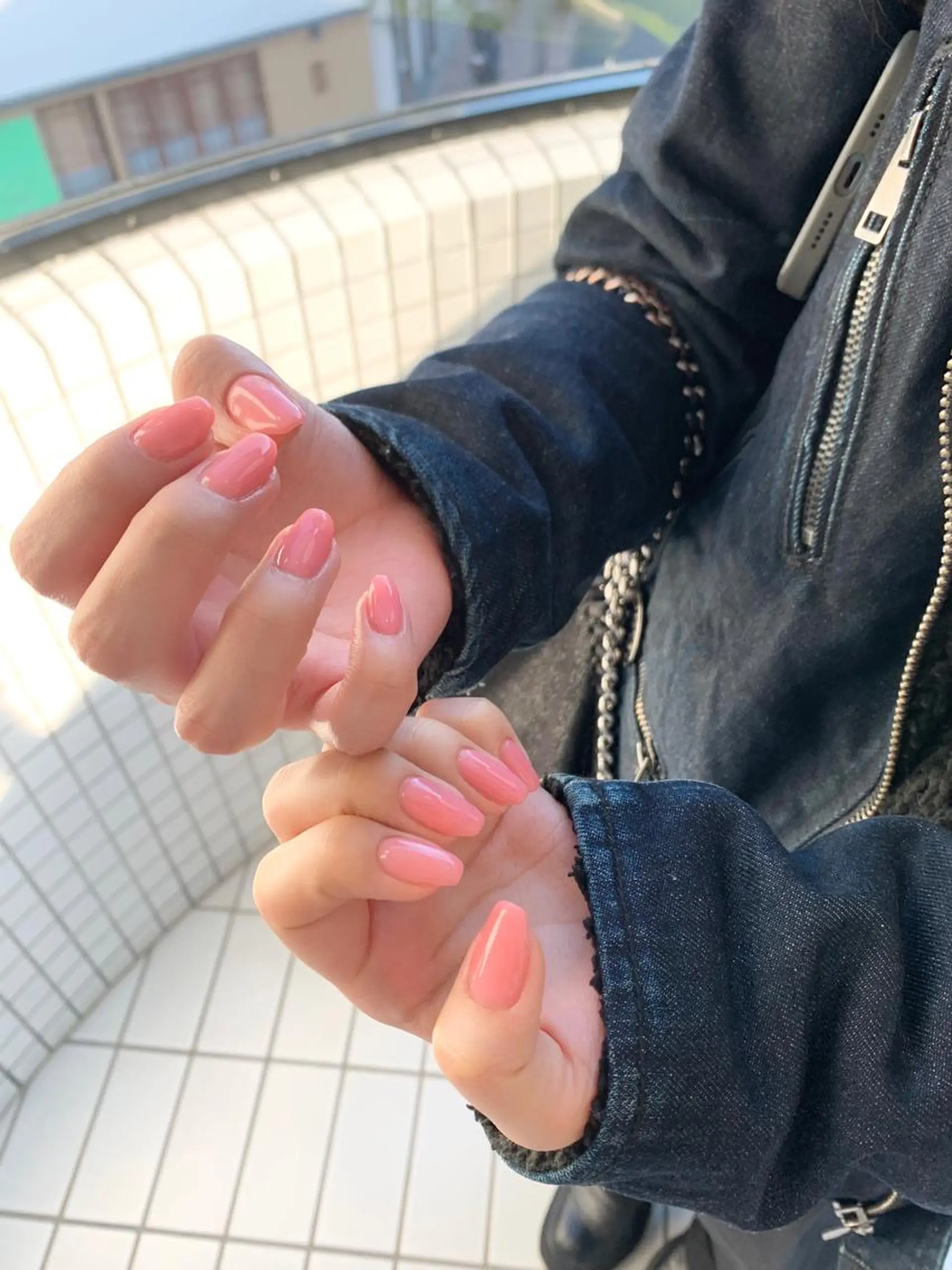 ネイル 氷ネイル・うるうるネイル ピンク N.barber / koderaのネイルデザイン