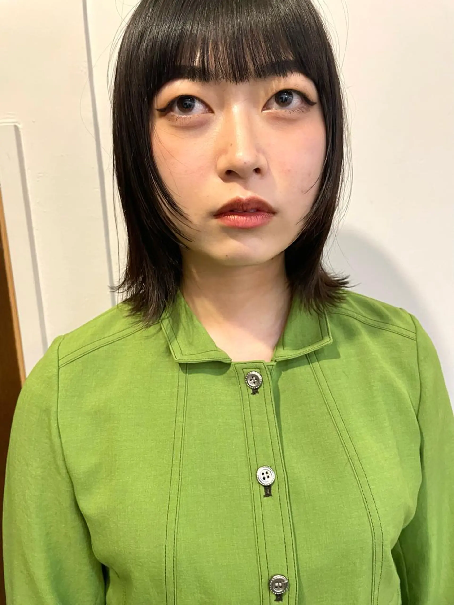 ミディアム 田口 武英のヘアスタイル