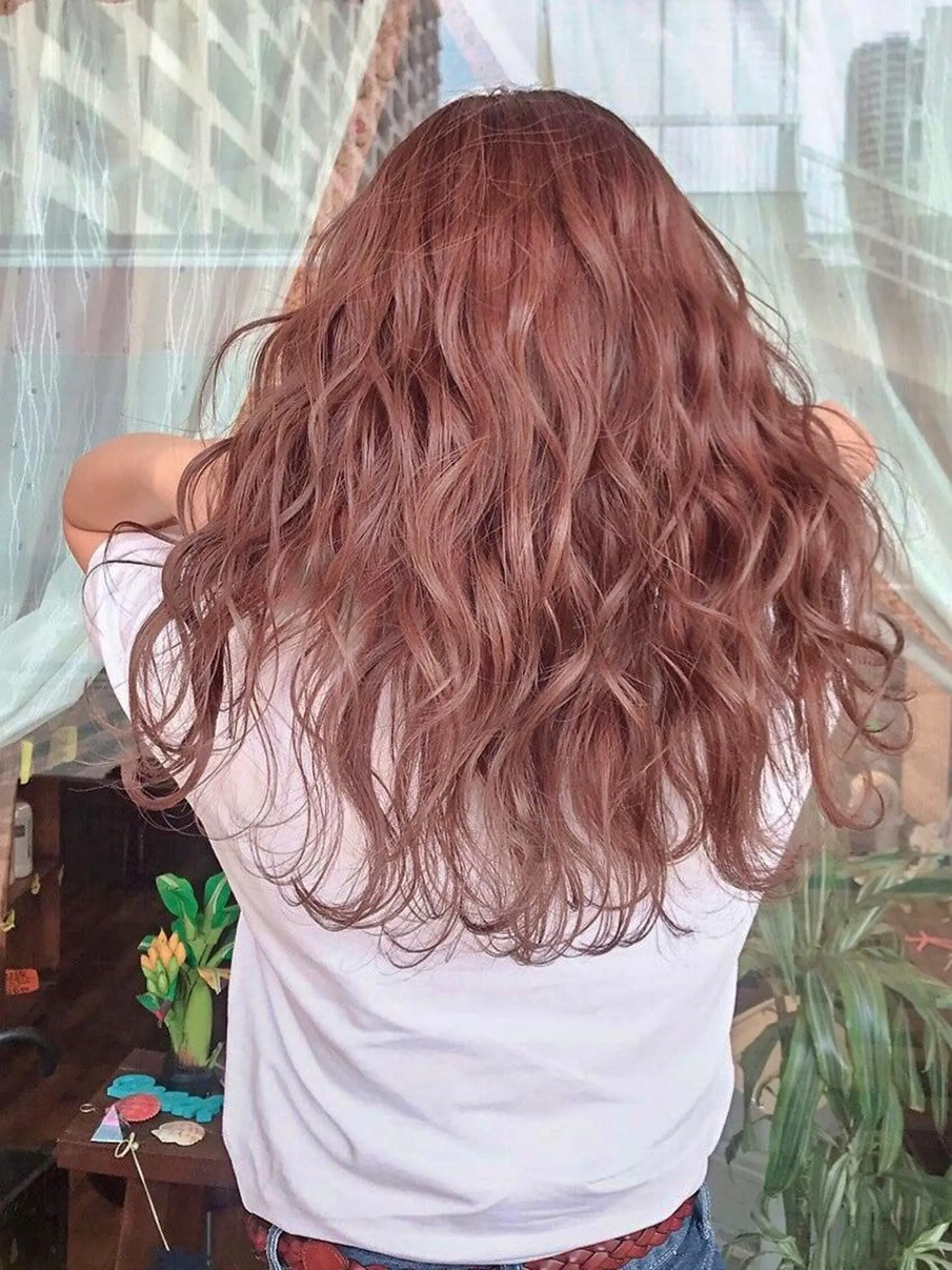 セミロング カラー ヘアカラー トリートメント THE2ND 大竹 瞳のヘアスタイル