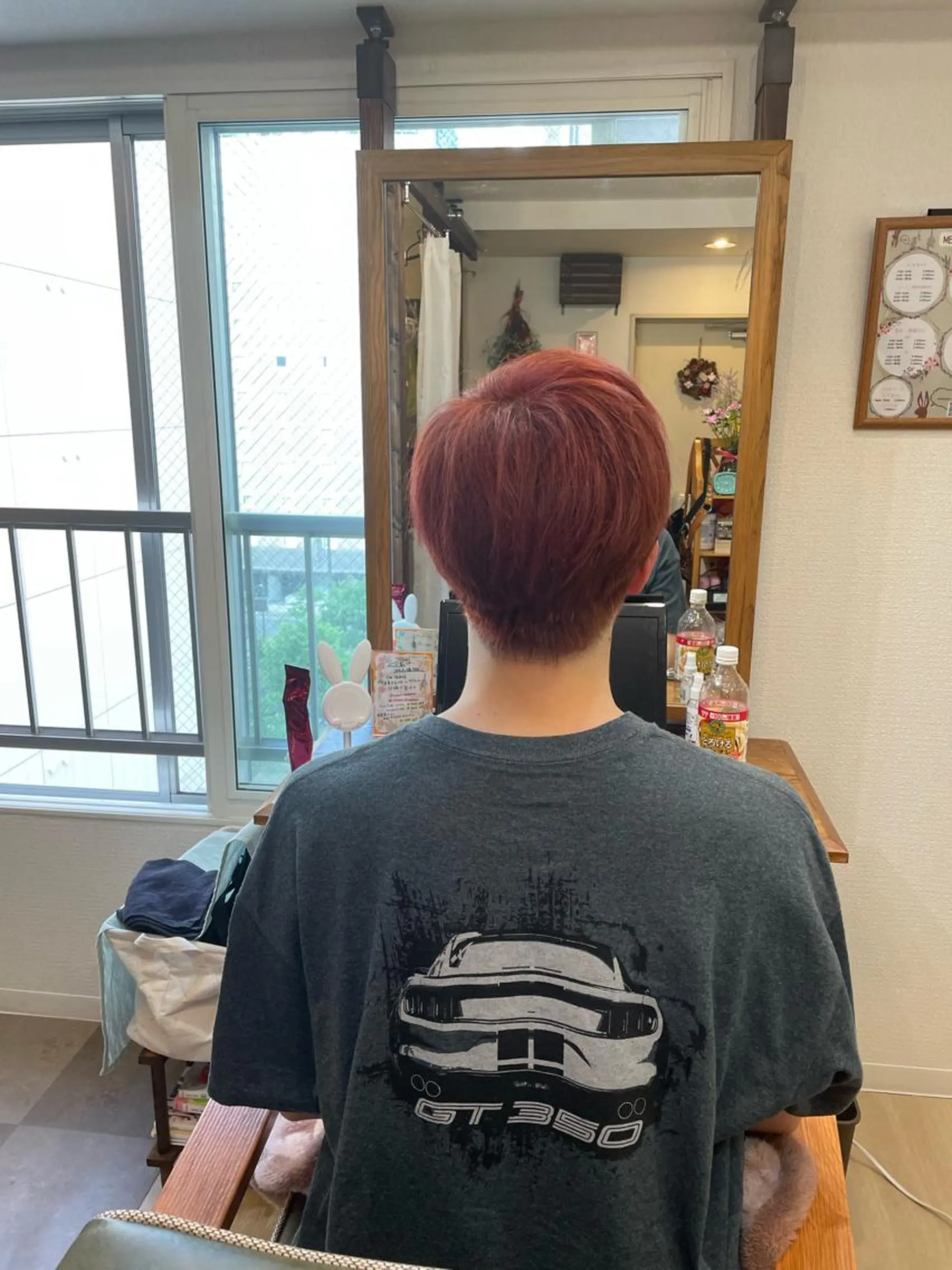 ショート カラー ブリーチ ダブルカラー ブリーチなしカラー カット ヘアカラー トリートメント HempBeauty 浅野アサミのヘアスタイル