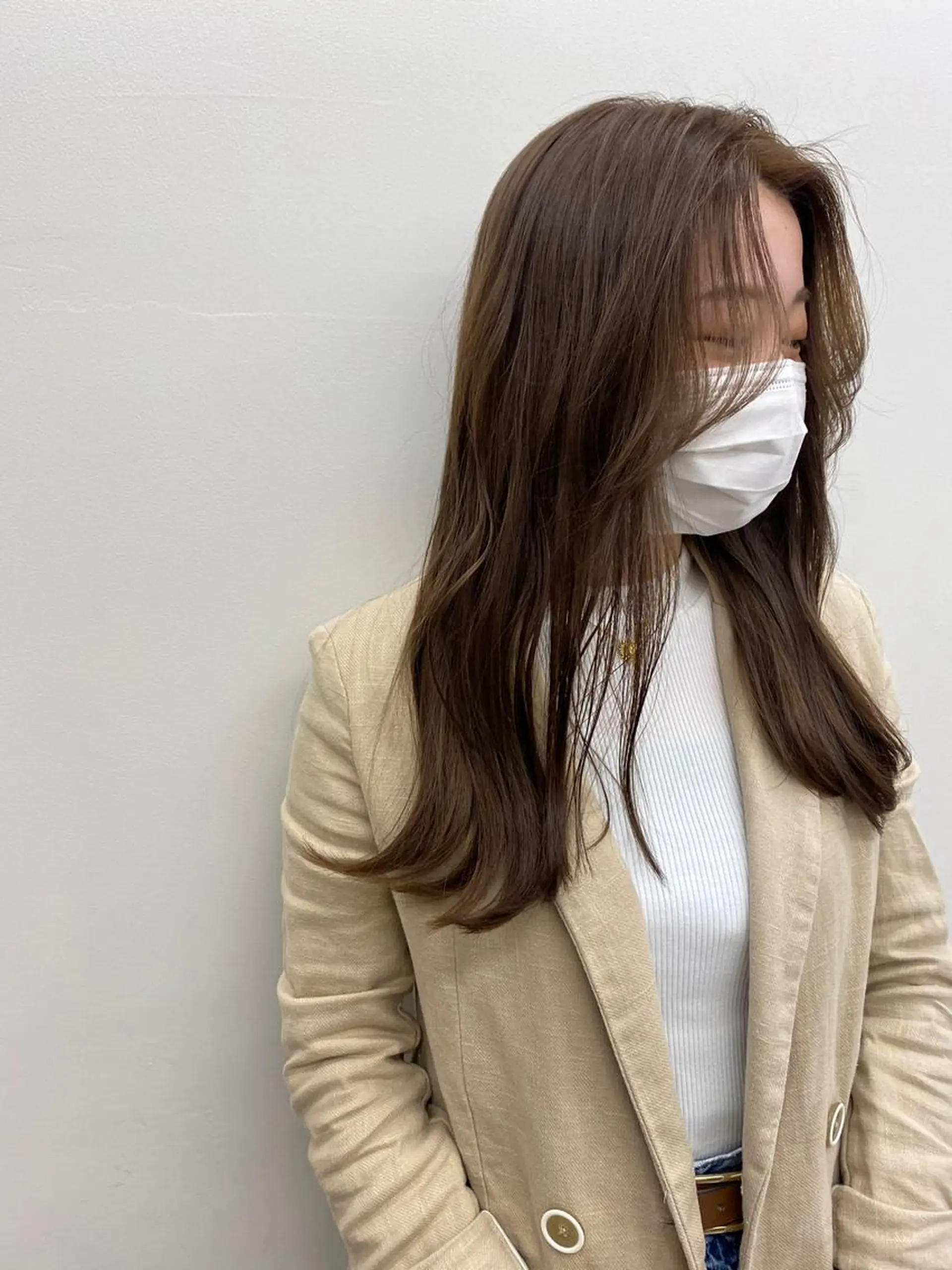 ロング カラー ヘアアレンジ 韓国好き🇰🇷 美容師MIKUのヘアスタイル