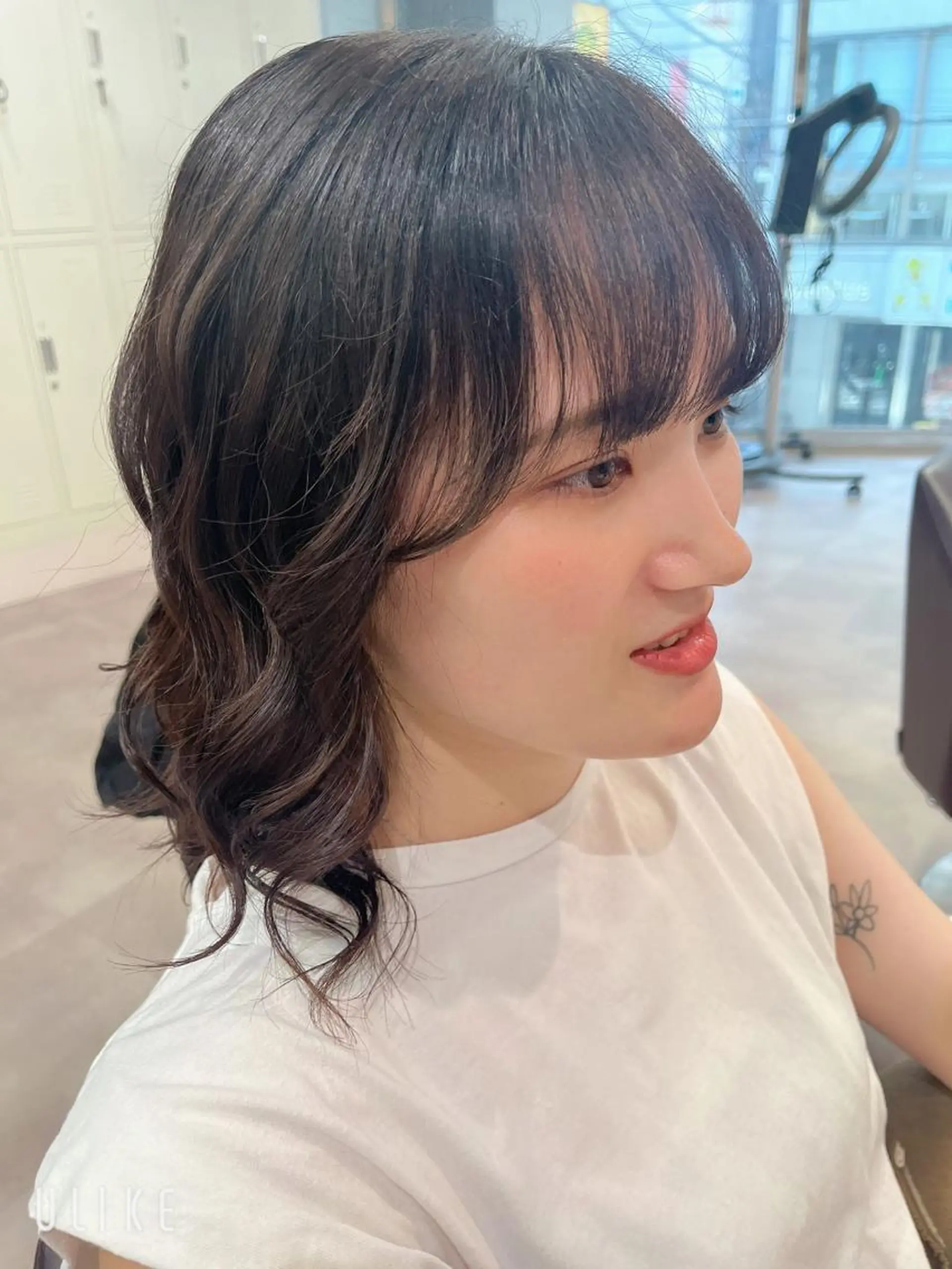 ミディアム mEg hair creation 新川崎所属・カラー/塚原里沙 川崎のヘアスタイル