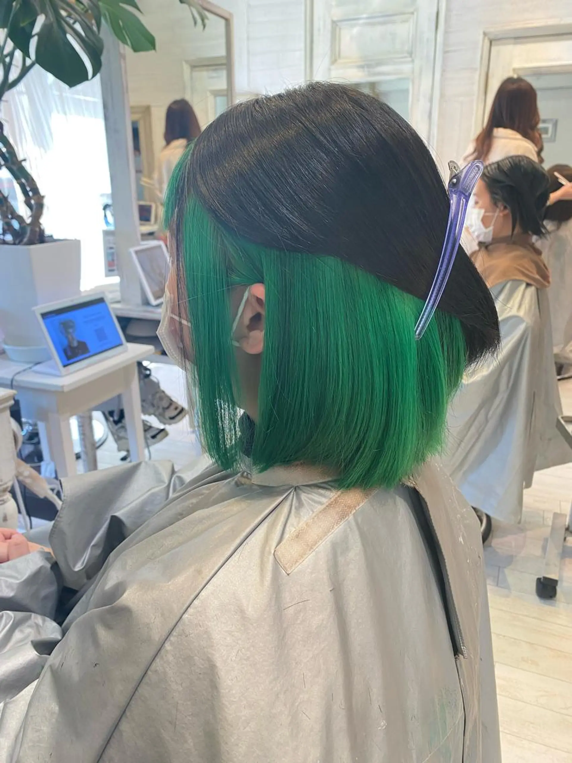 ショート カラー ブリーチ koheiのヘアスタイル
