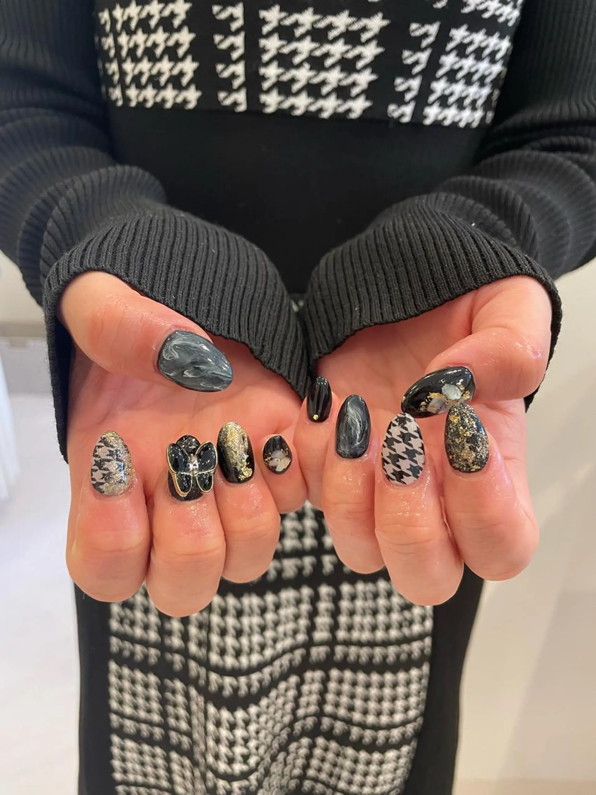 ネイル 束感まつ毛/ネイル/ LED♥KIRARAのマツエク・マツパデザイン