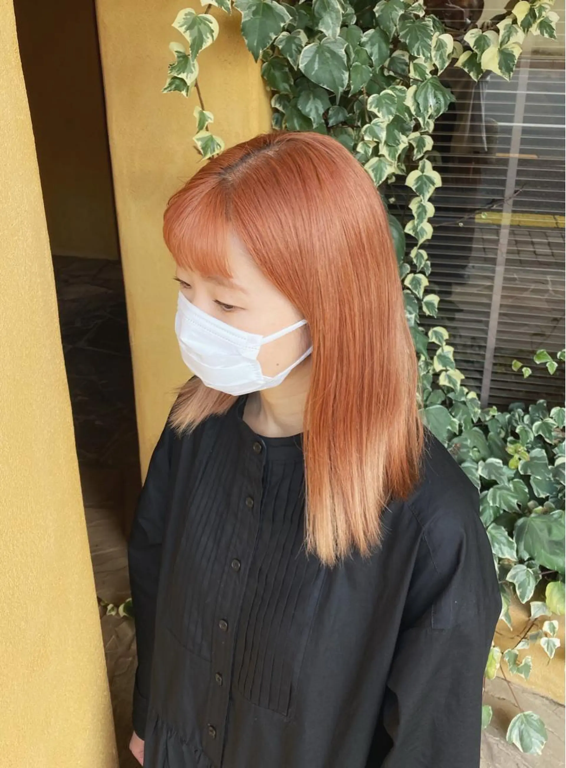 カラー ベージュカラー オレンジ オレンジベージュ 太田 康治のヘアスタイル