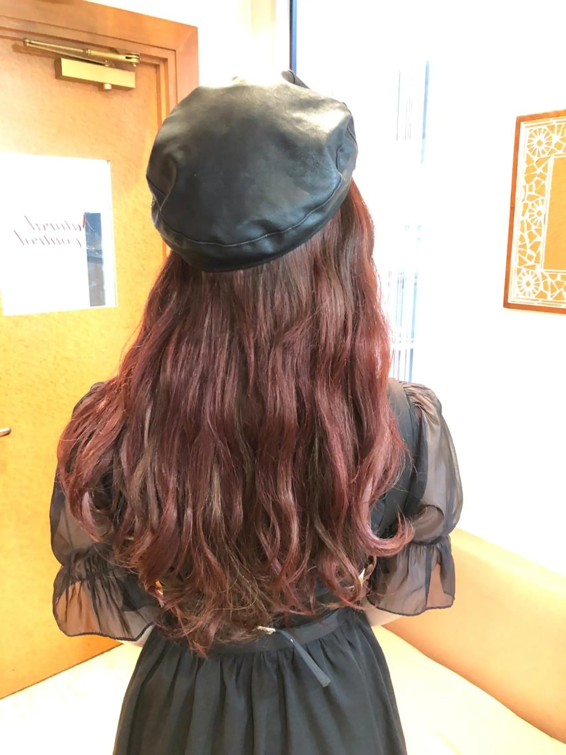 セミロング カラー シールエクステ ピンクカラー エクステ 100%髪質改善特化 TRUNSのヘアスタイル