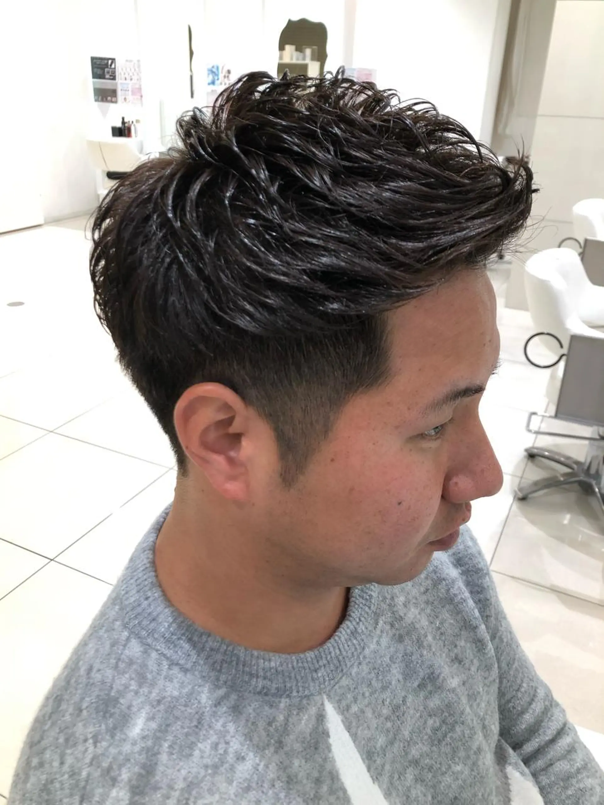 ショート 坪井 彰吾のヘアスタイル