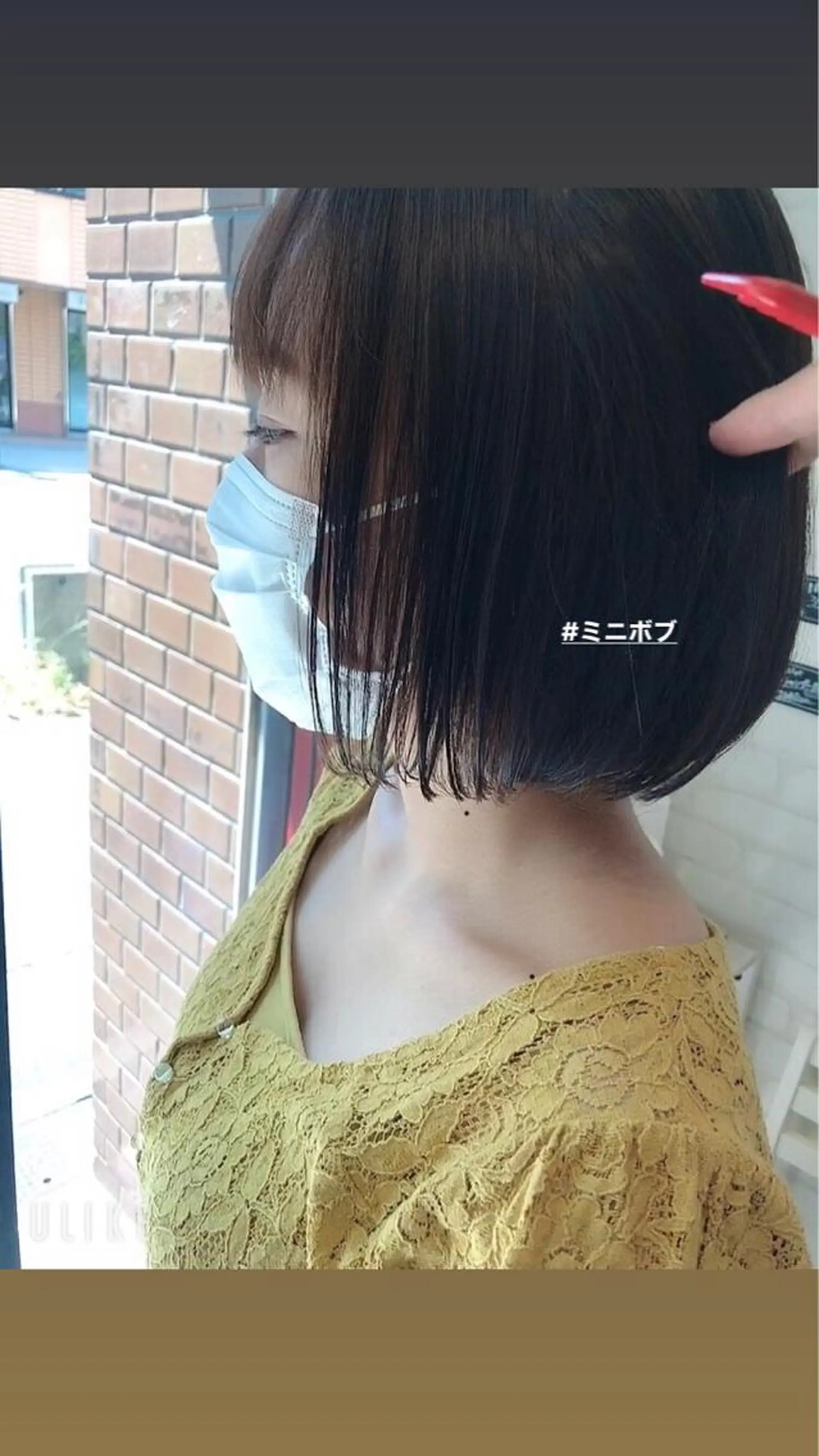 ショート drop/鶴見 /西巻大のヘアスタイル