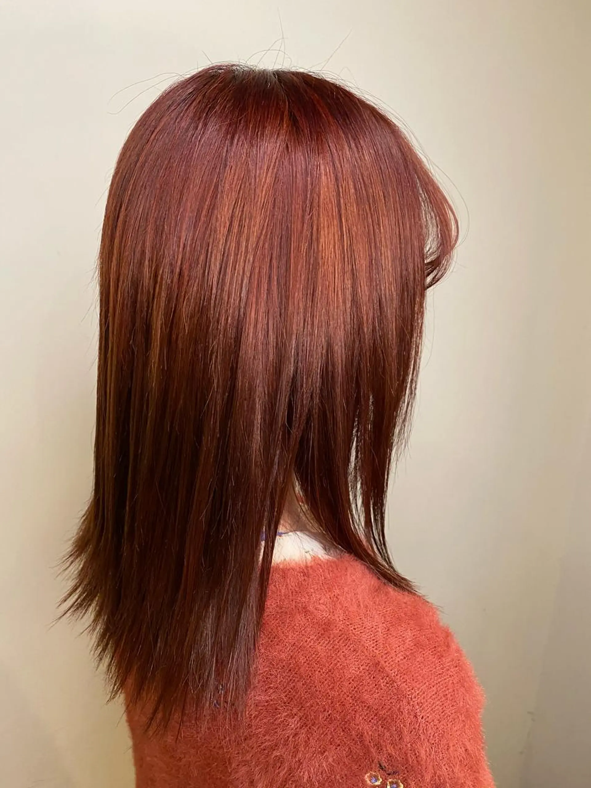 セミロング 髪質改善 ヘアカラー 👑メンズパーマ/髪 質改善/鎌倉🐮のヘアスタイル