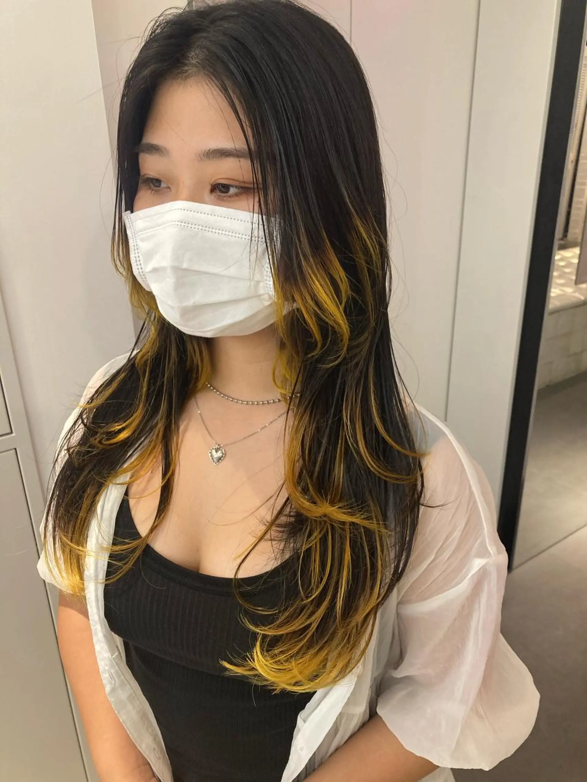 ロング MiRI💜地毛級 エクステ✖似合わせ技のヘアスタイル