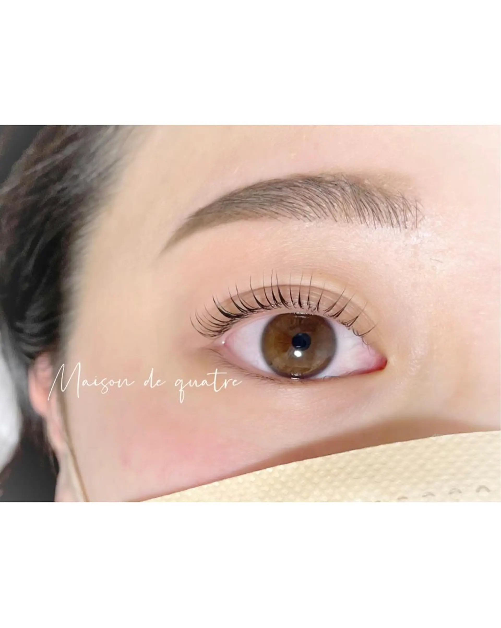 マツエク・マツパ アイブロウ Maison de quatreのマツエク・マツパデザイン