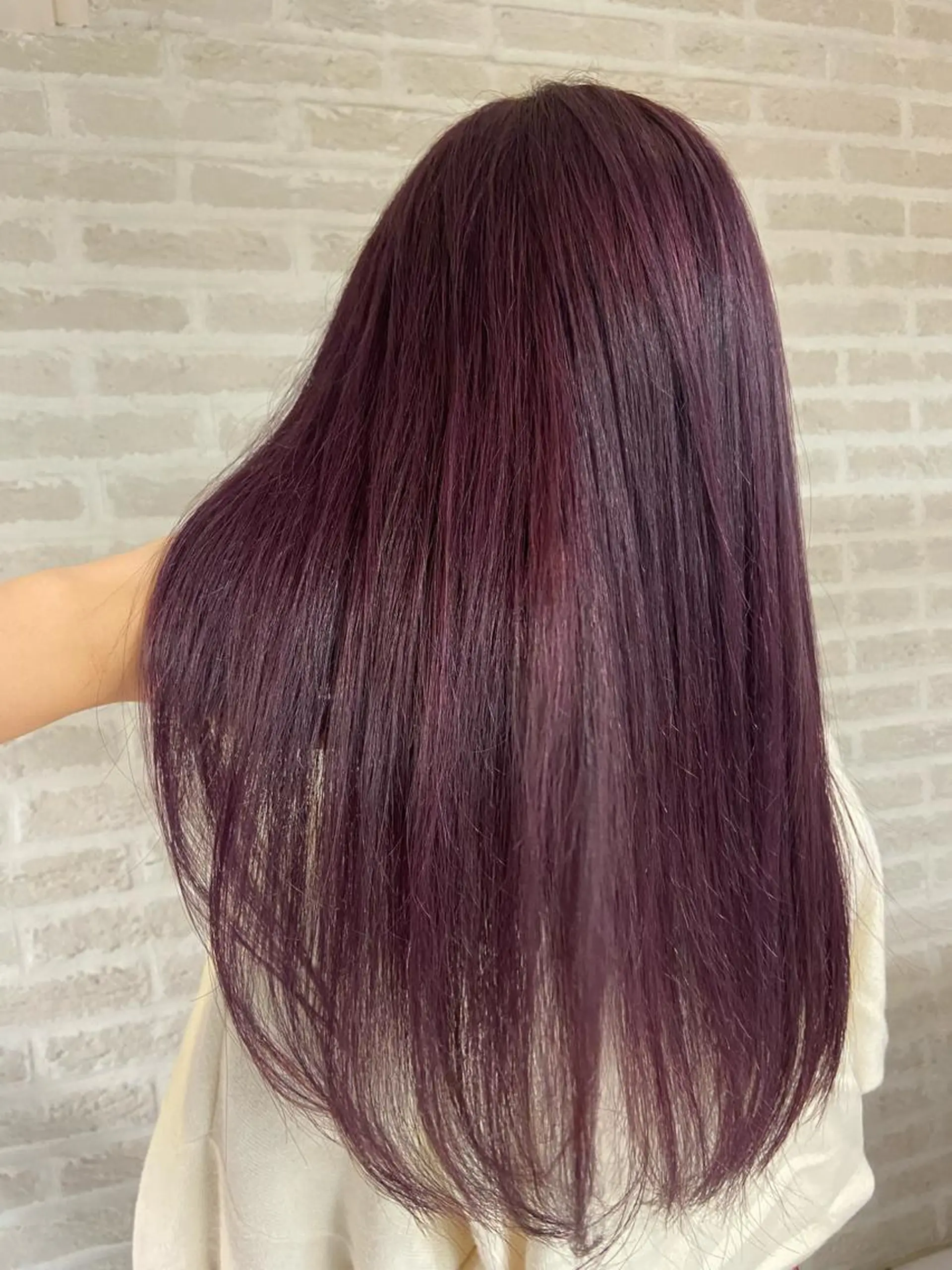 ロング カラー ヘアアレンジ ブリーチ ラベンダーカラー ピンクカラー ピンクラベンダー 北岡 慶子 大宮駅西口徒歩3分のヘアスタイル