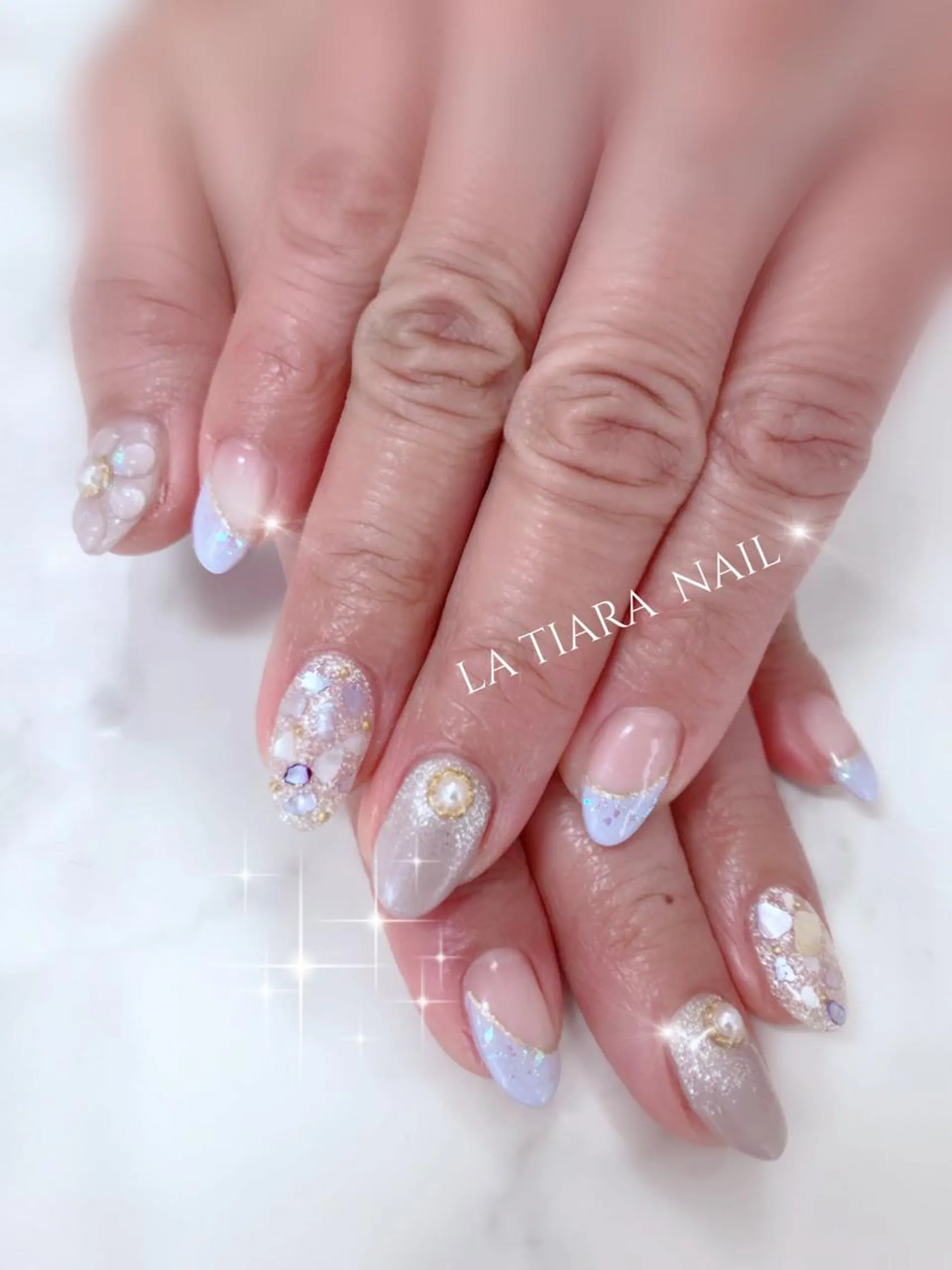 ネイル ハンドネイル Blue bird  nailのネイルデザイン