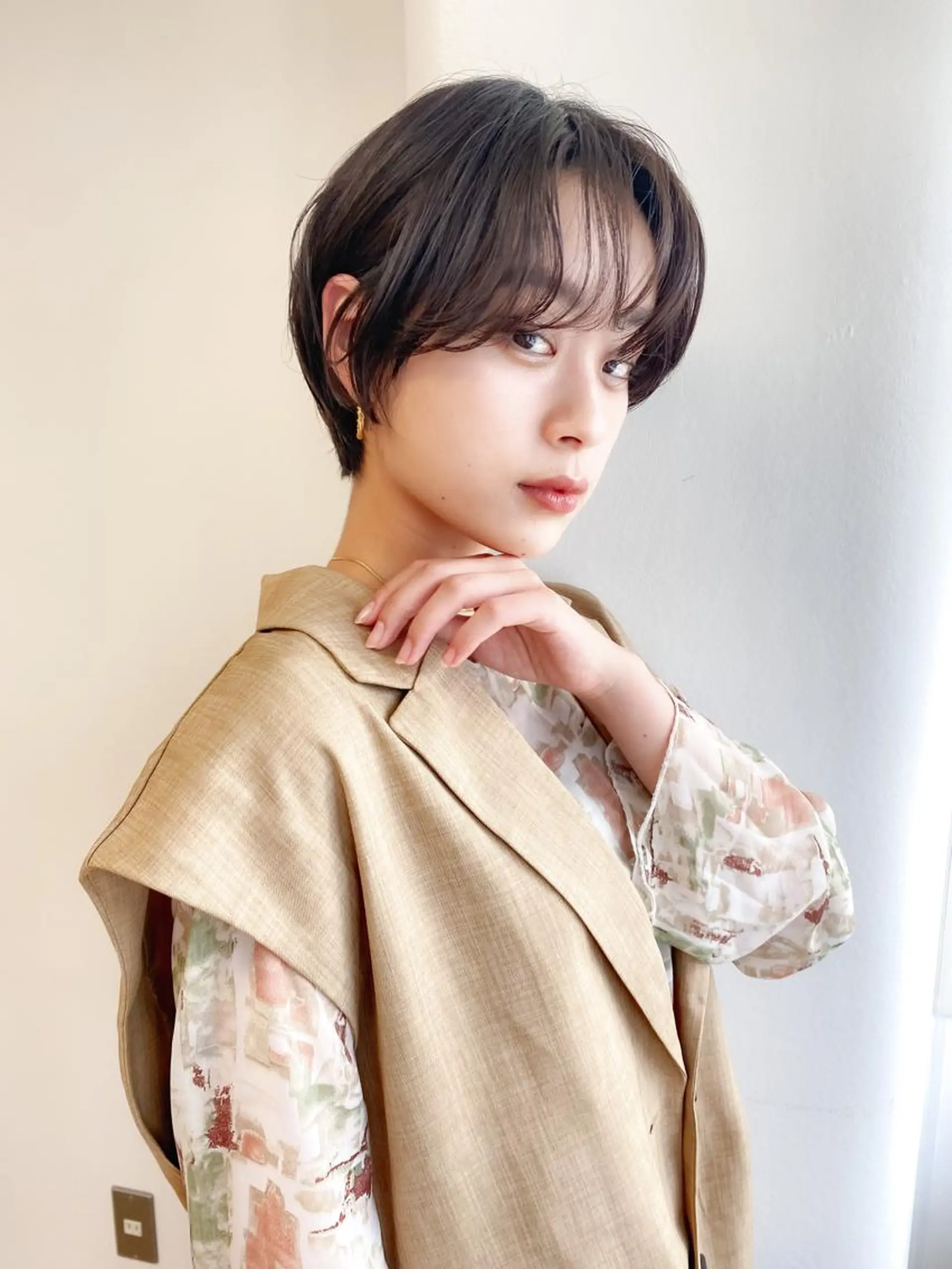 ショート カラー カット トリートメント BASSA 石神井公園店のヘアスタイル