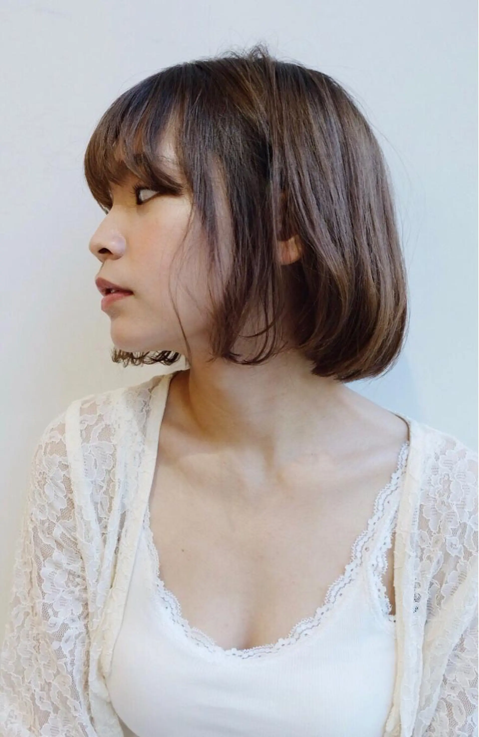 ミディアム ヘアカラー トリートメント 似合わせ艶髪カラー ❤️ハダユミのヘアスタイル