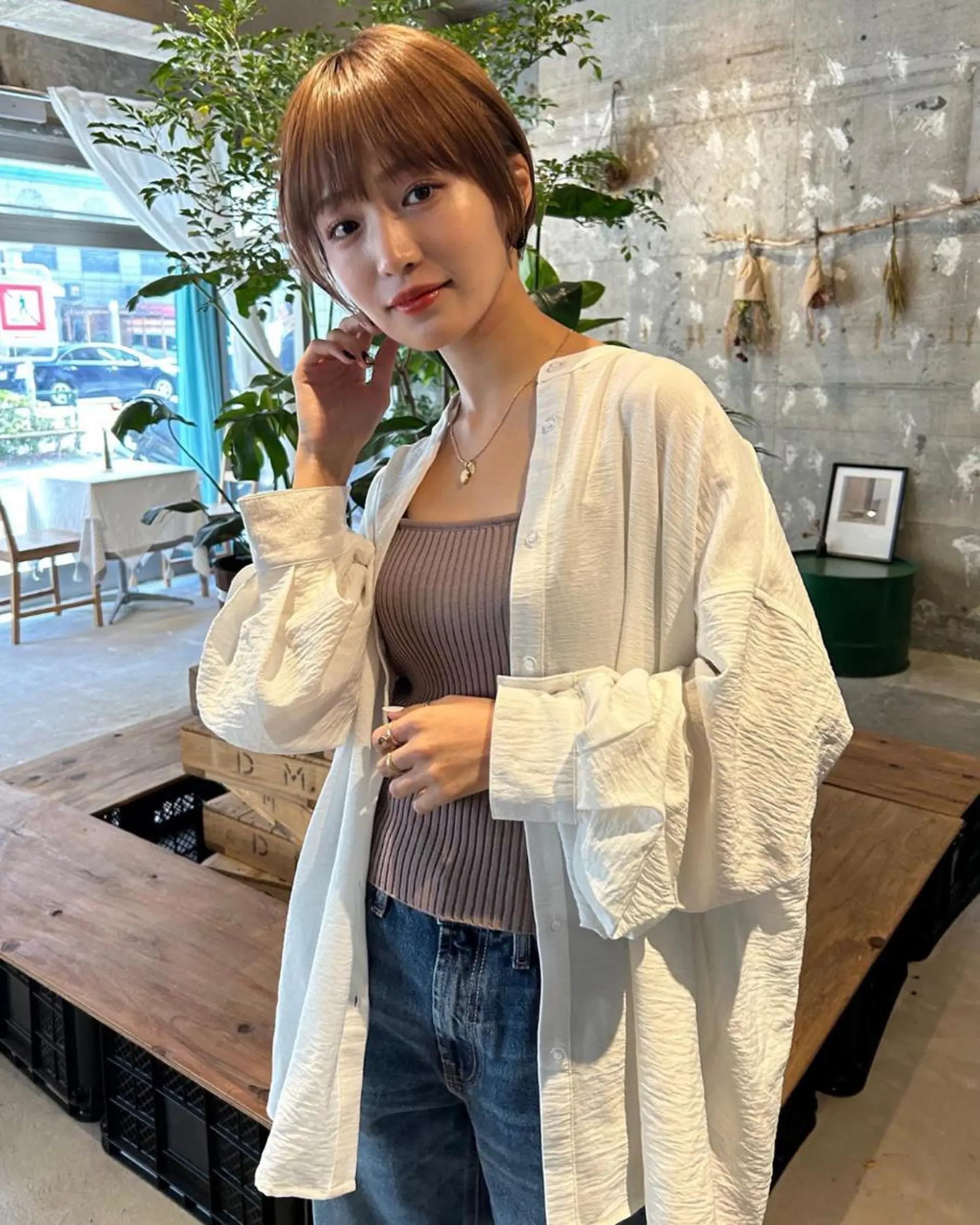 ショート 河原 亮のヘアスタイル