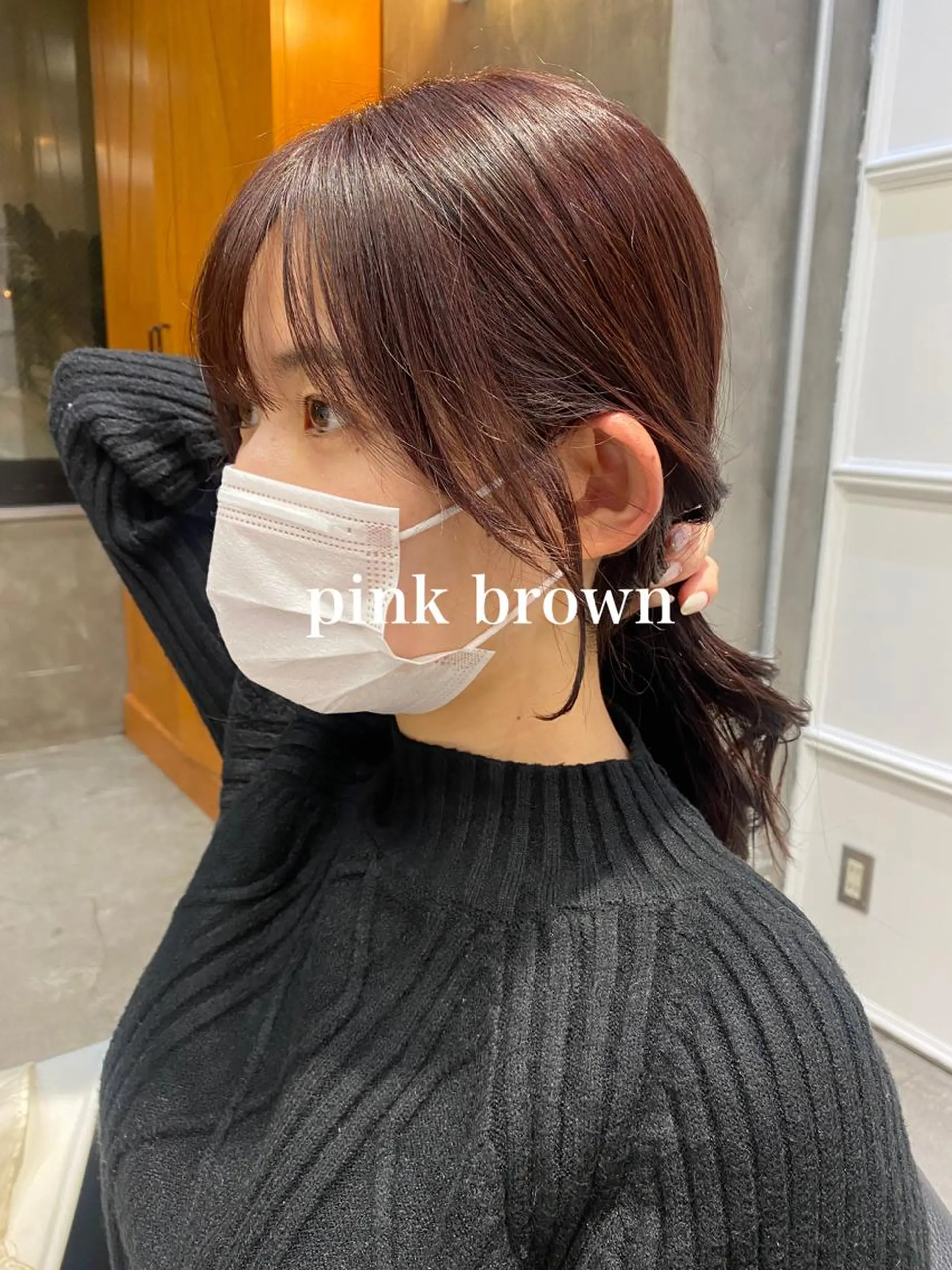 セミロング カラー 顔周りカット 似合わせカット カット ヘアカラー トリートメント メンズヘア/パーマ/ SHOUTOのヘアスタイル