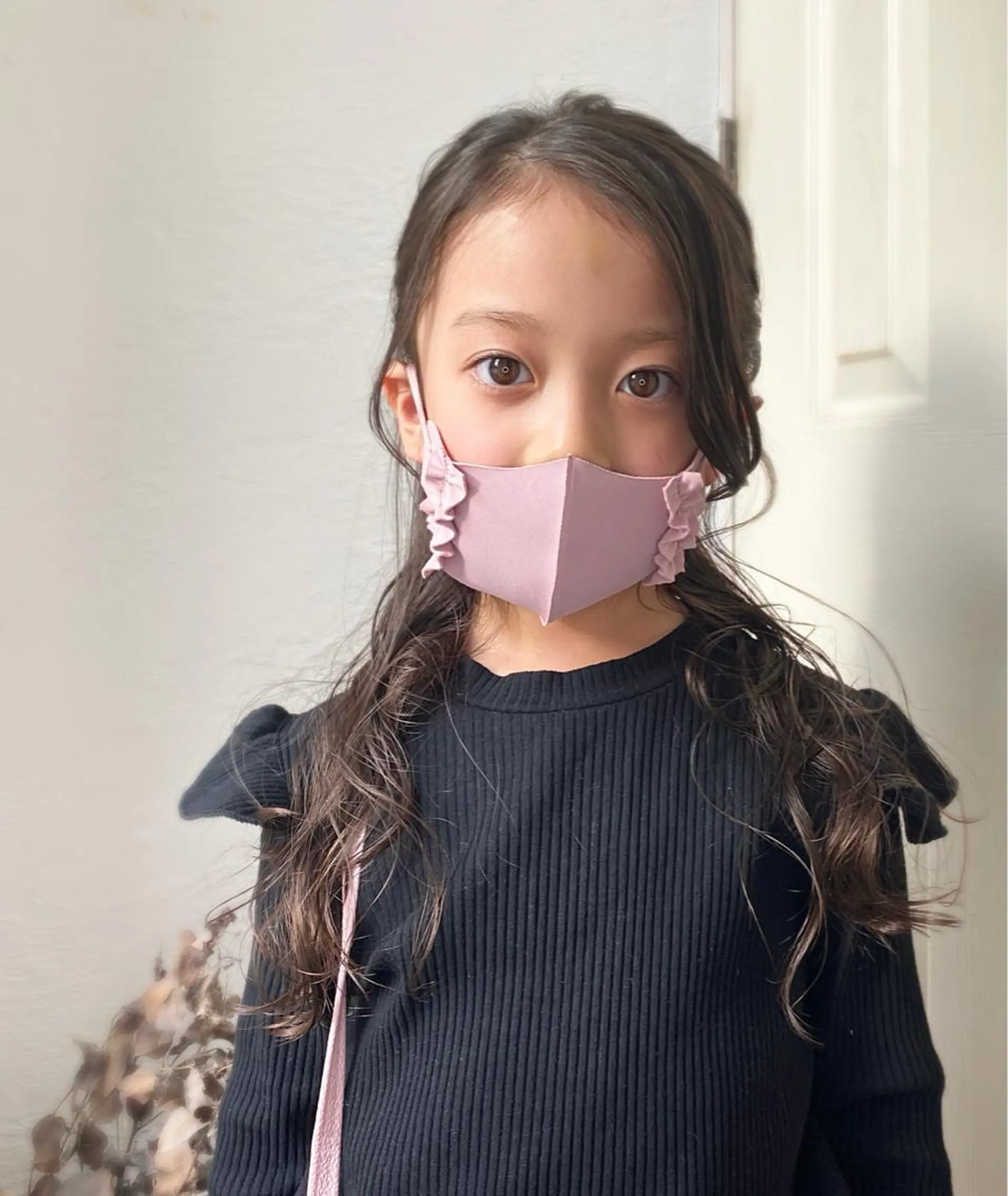 ヘアアレンジ キッズ ハーフアップ 🍑もも 🍑のヘアスタイル