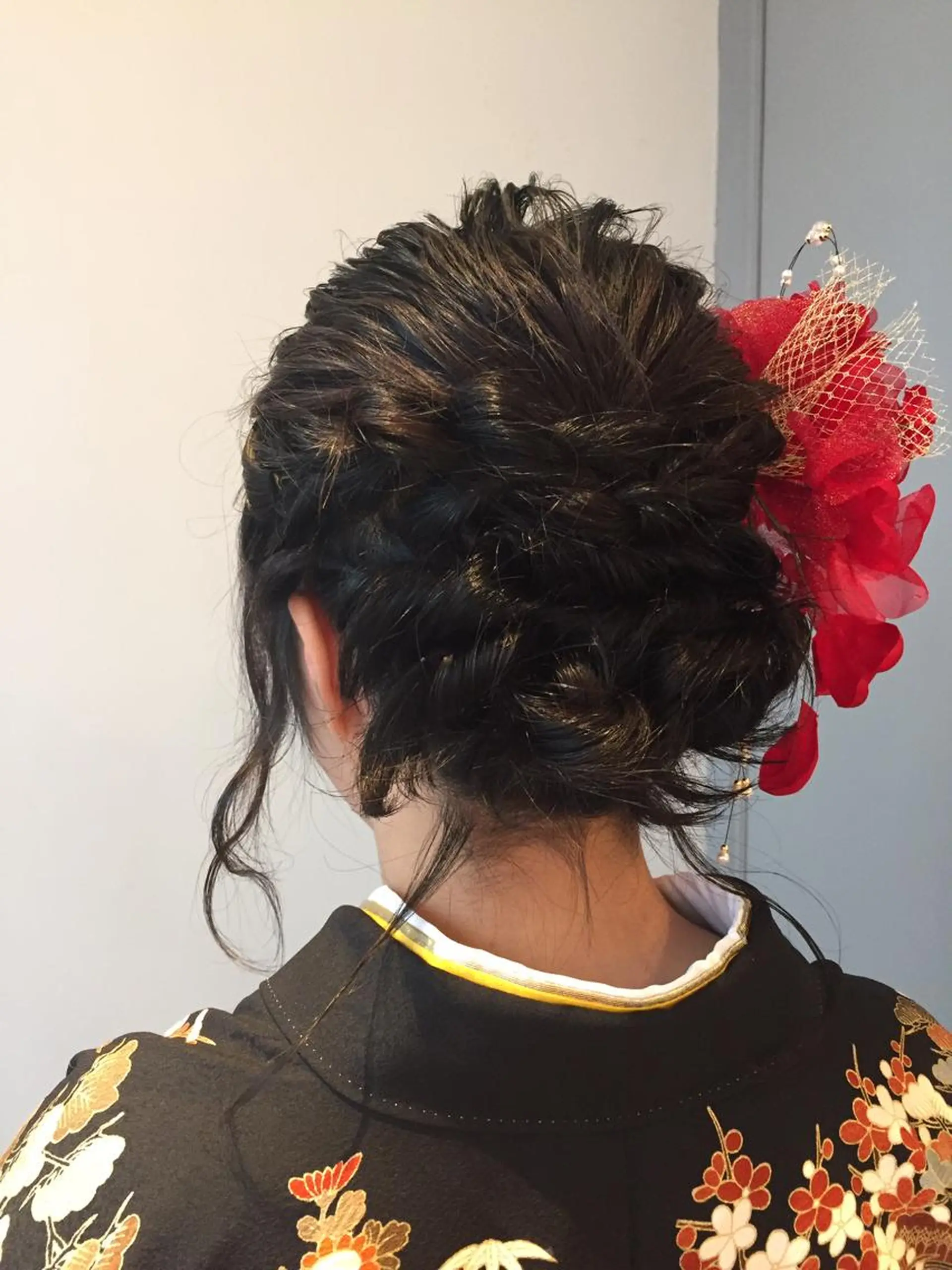 ミディアム ヘアアレンジ レイヤーカット✂️ 横浜No1♡下鳥翔子のヘアスタイル