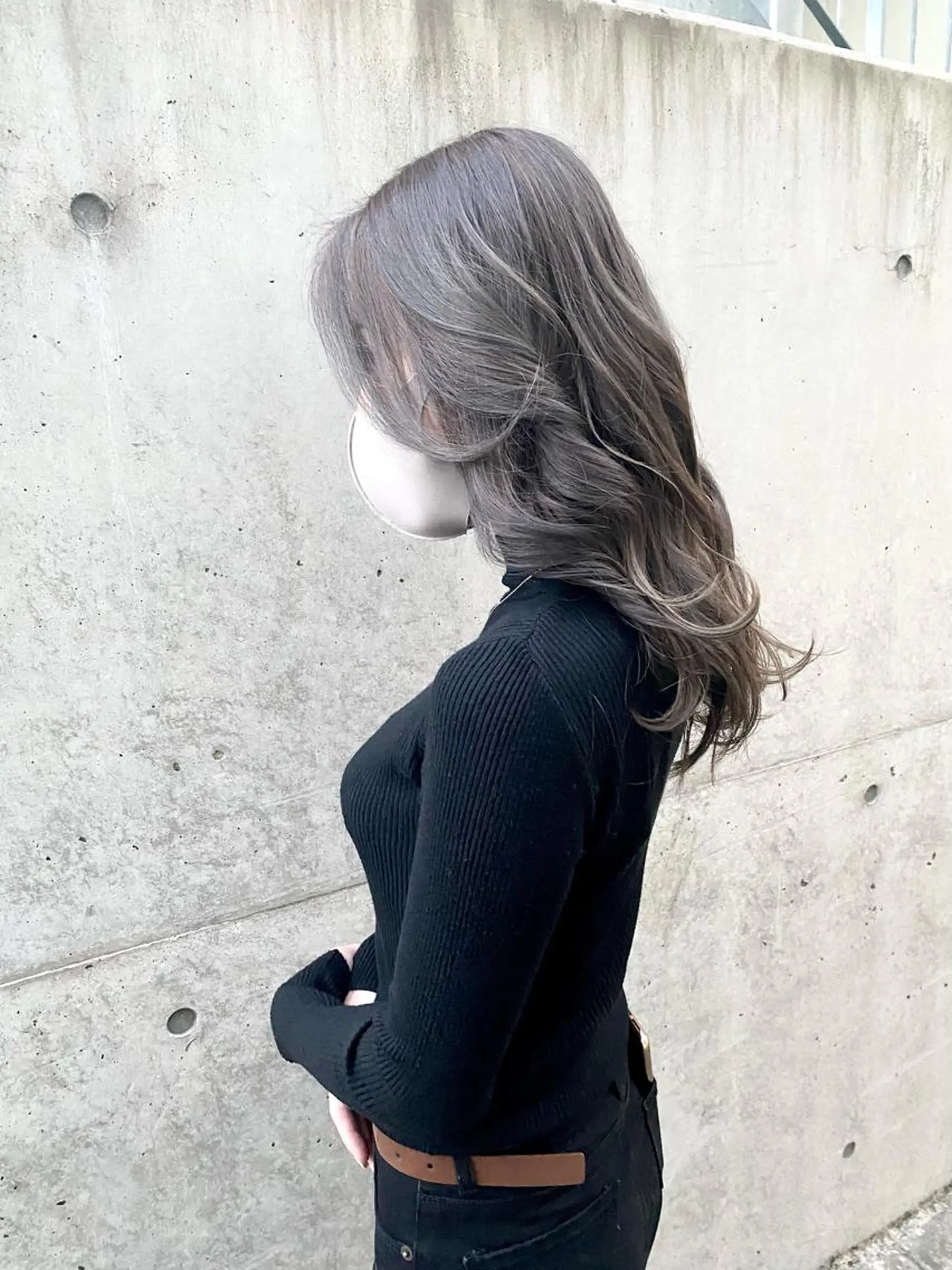 ロング カット 縮毛矯正 トリートメント ‎🤍髪質改善‎🤍 レイヤーカット‎🤍のヘアスタイル
