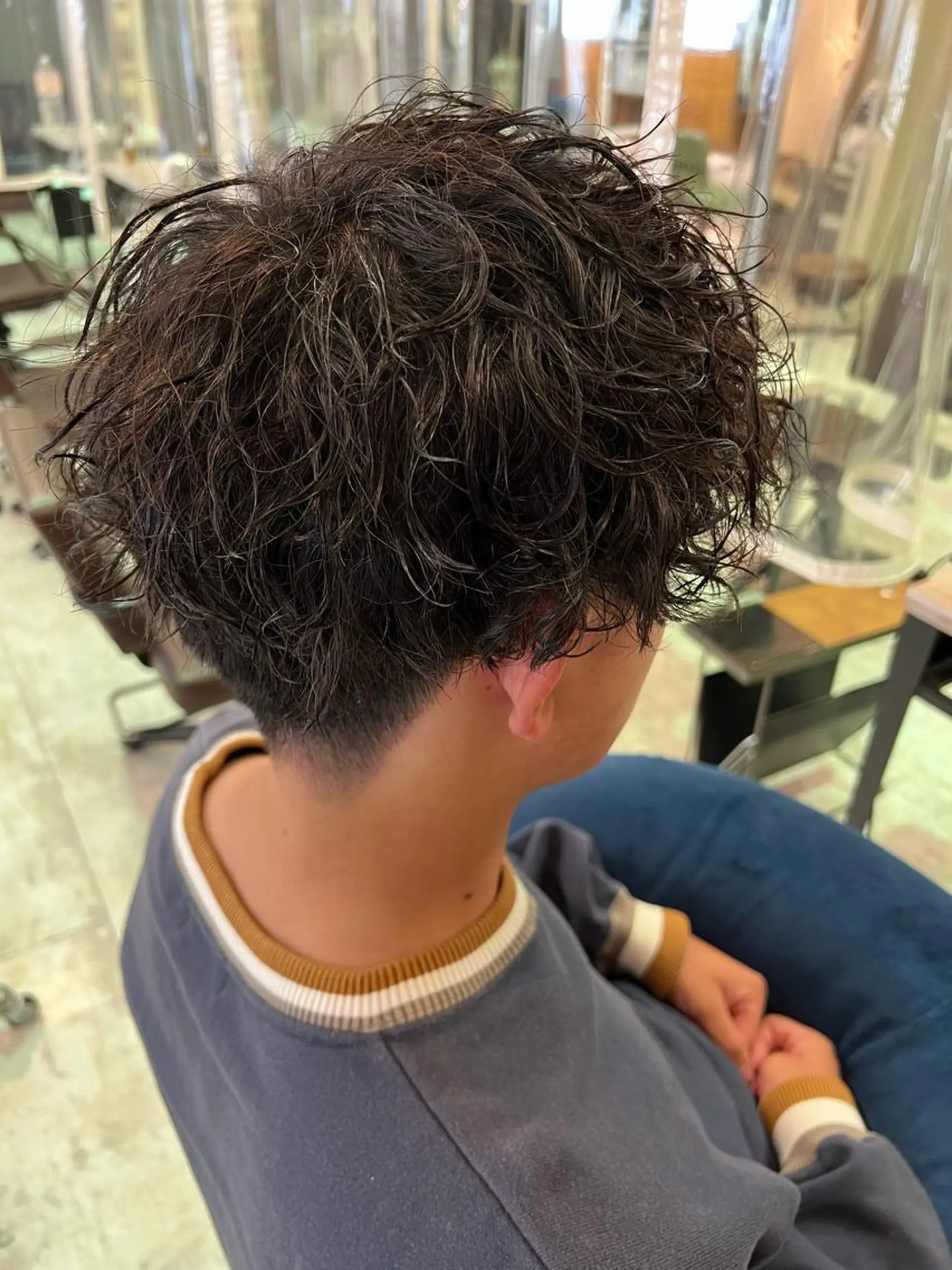 パーマ plaatje ハルトのヘアスタイル