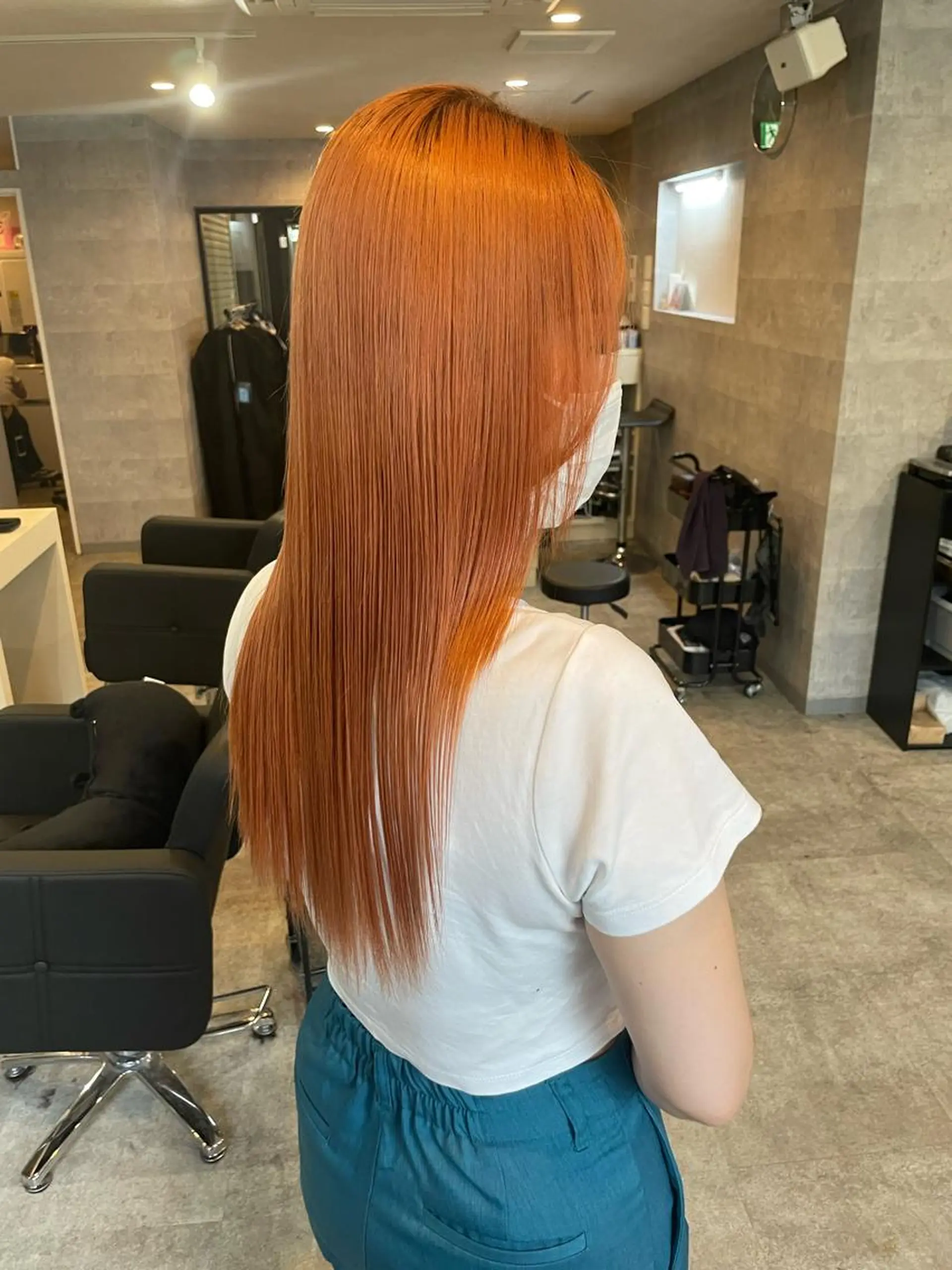 ロング 髪質改善×縮毛矯正 ×艶カラーNAOのヘアスタイル