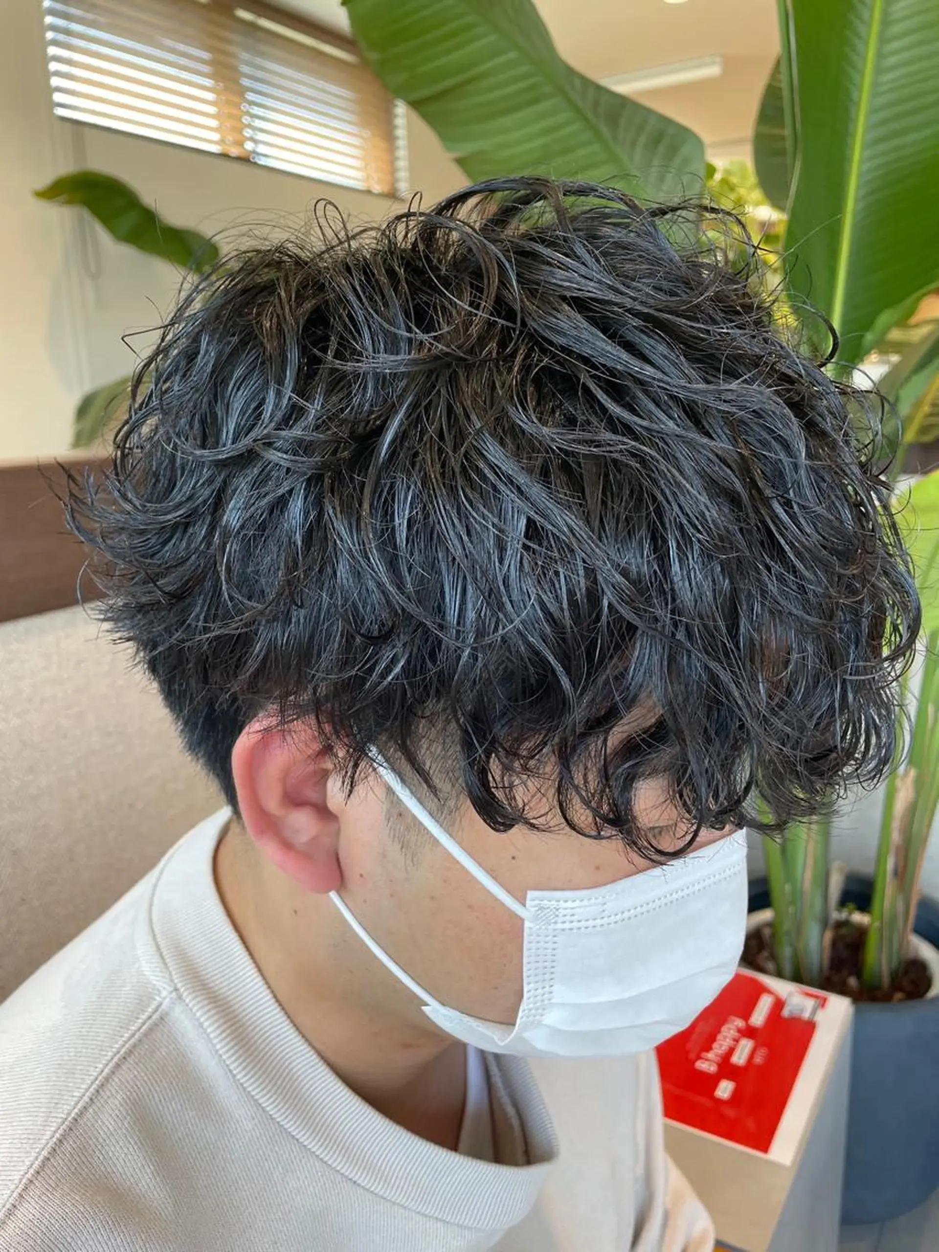 ショート パーマ 松井 竜輝のヘアスタイル