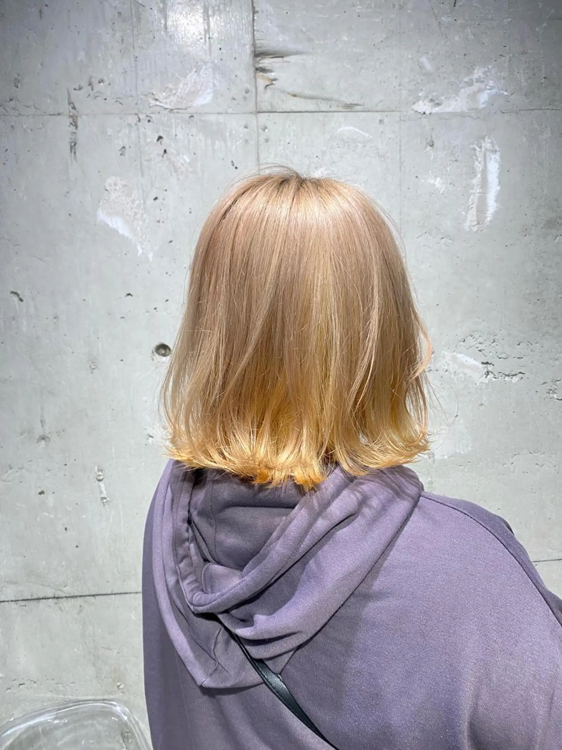 ミディアム カラー エフェクトブリーチ 🌟前澤啓太朗のヘアスタイル