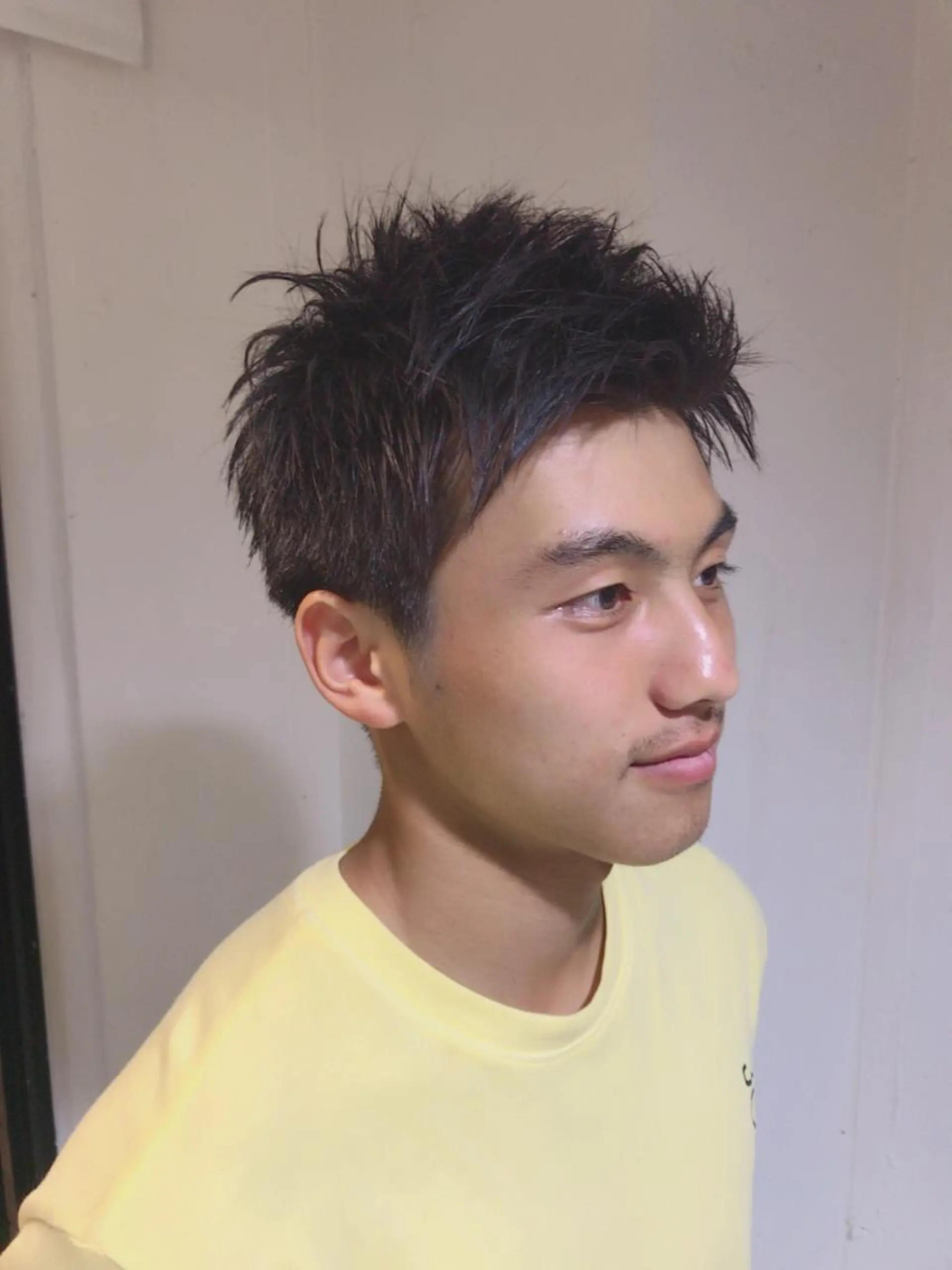 ショート カラー メンズ カット ちこ .のヘアスタイル