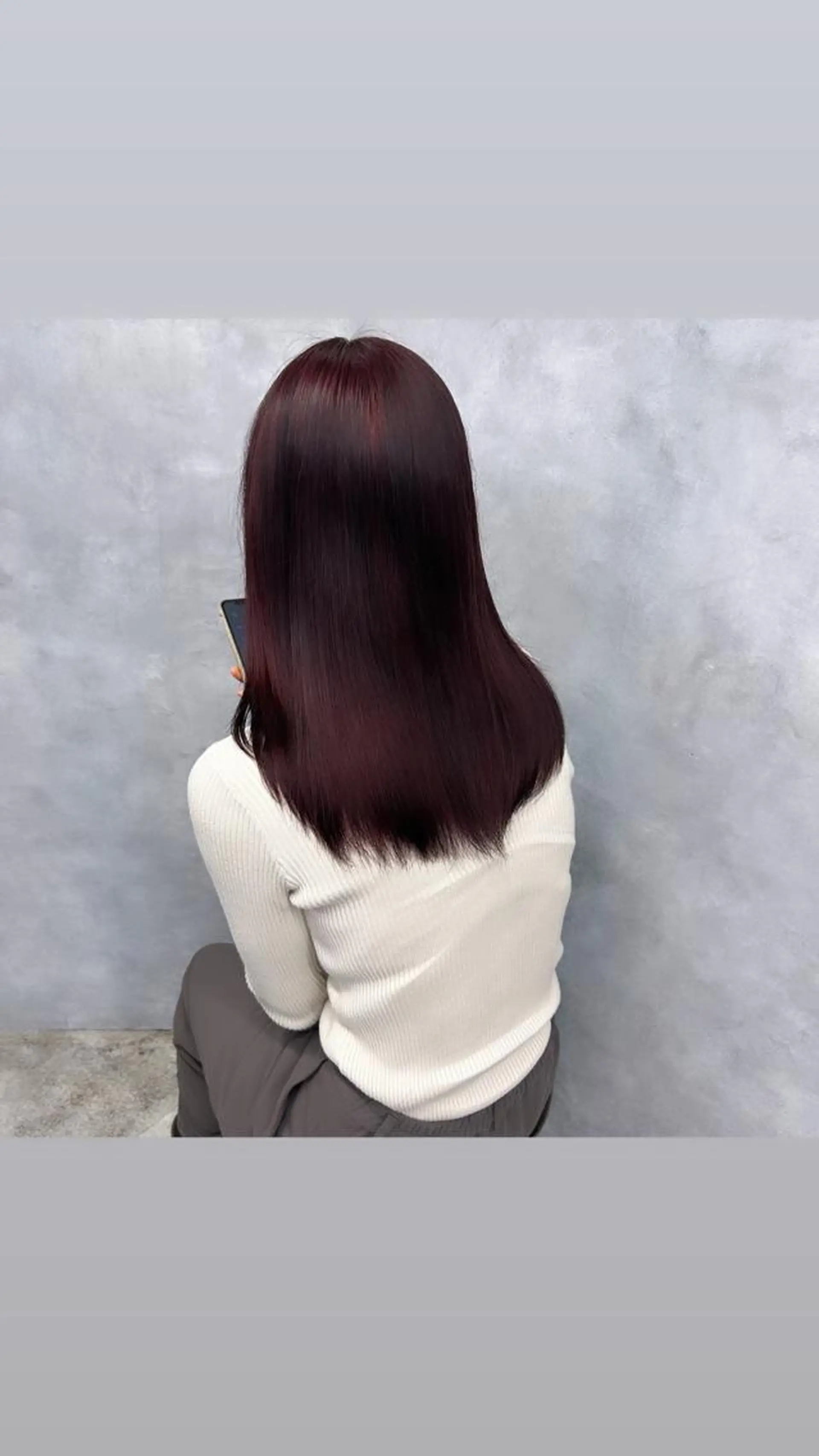 セミロング 縮毛矯正・髪質改善 特化 出納 直起のヘアスタイル