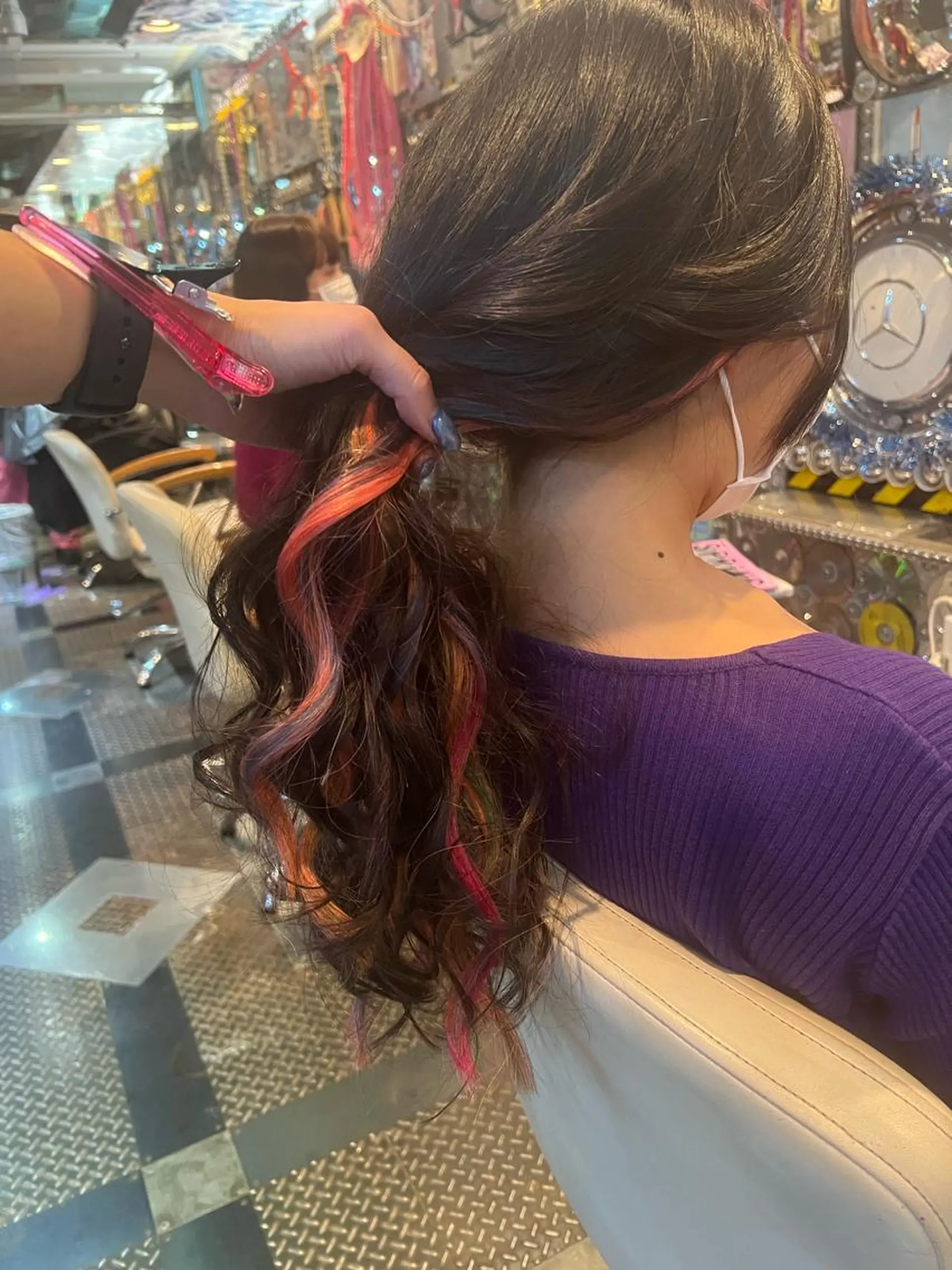 ロング カラー ヘアアレンジ KOYA ｺﾔのヘアスタイル