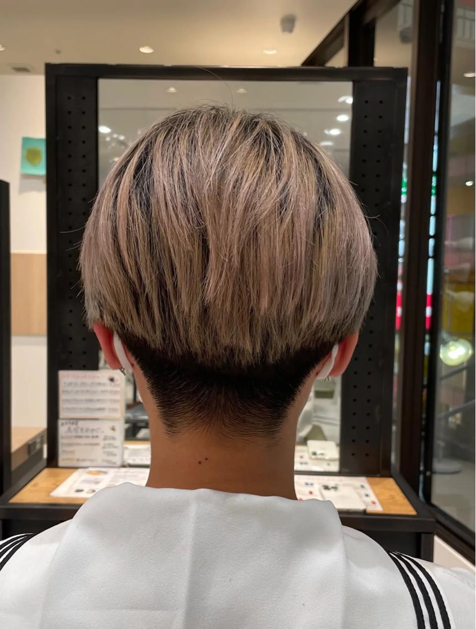 メンズ 刈り上げ 💗モデルカット 募集中のヘアスタイル