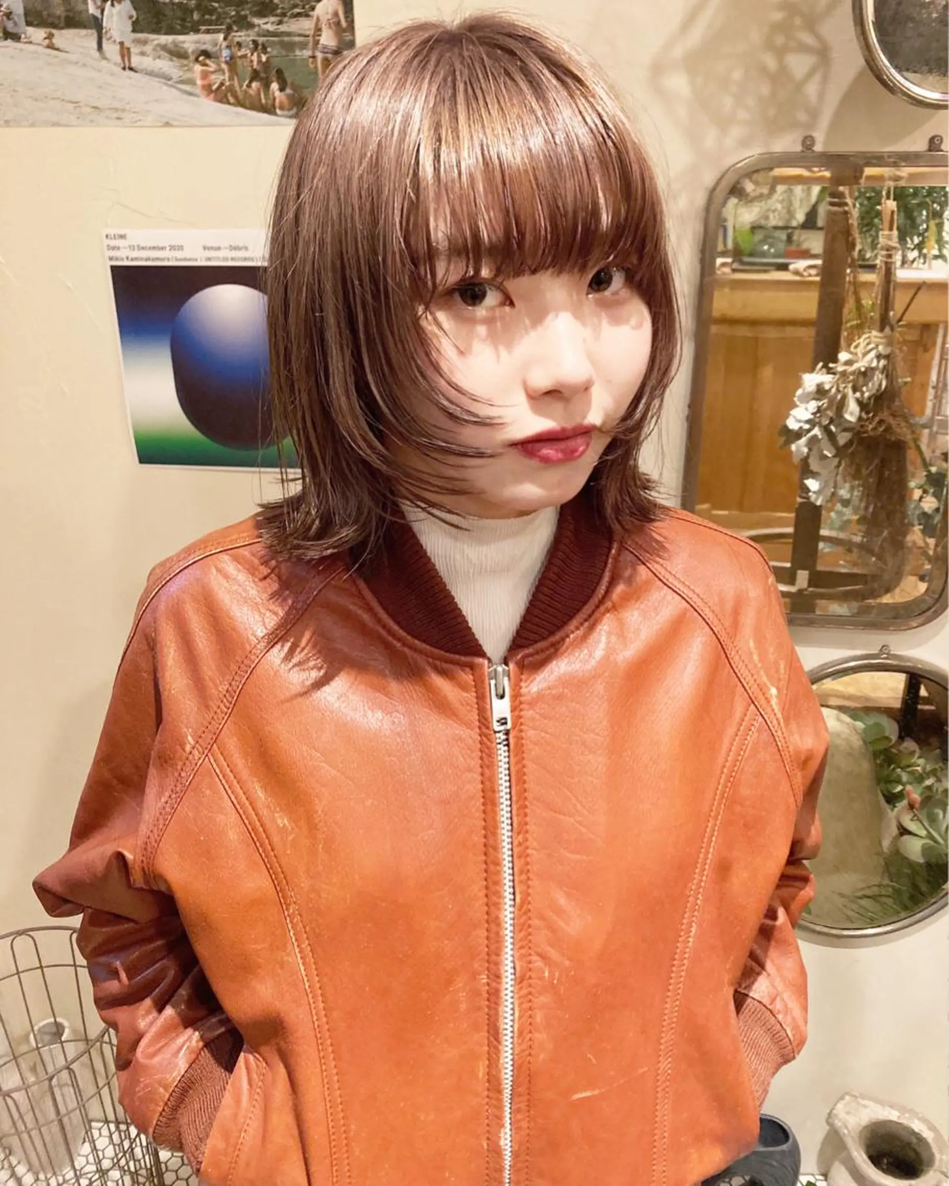 カラー 木村 百花のヘアスタイル