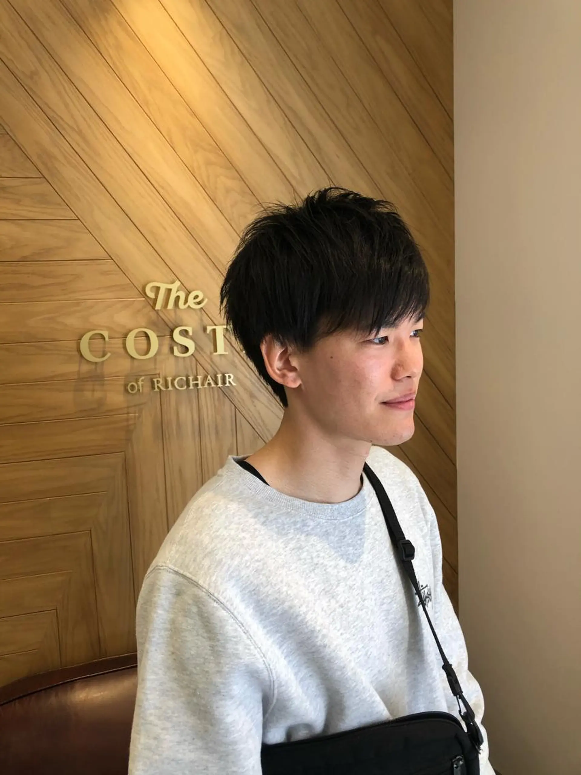 ショート メンズ 鈴村 大介のヘアスタイル