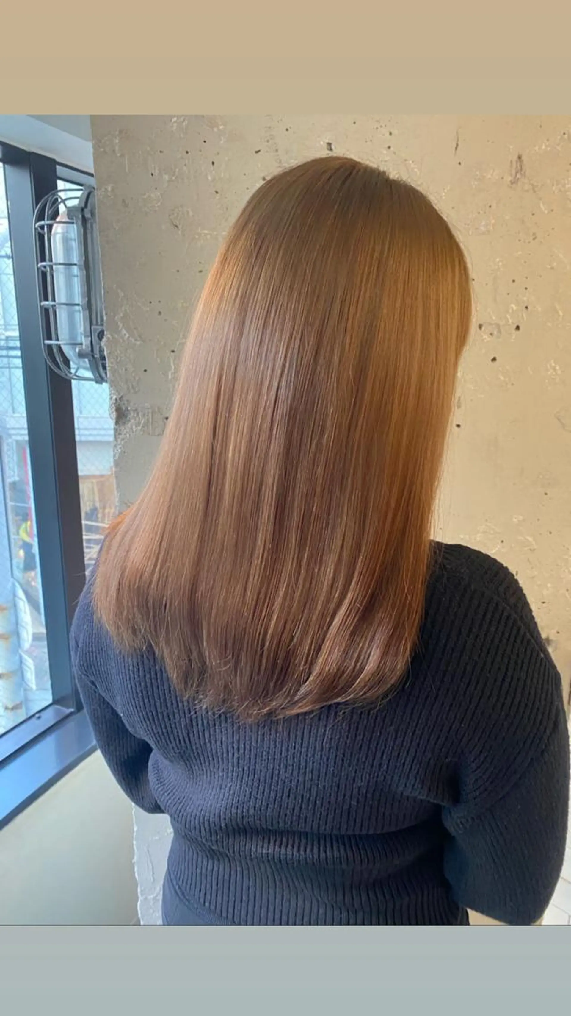 カラー 井上 怜音のヘアスタイル