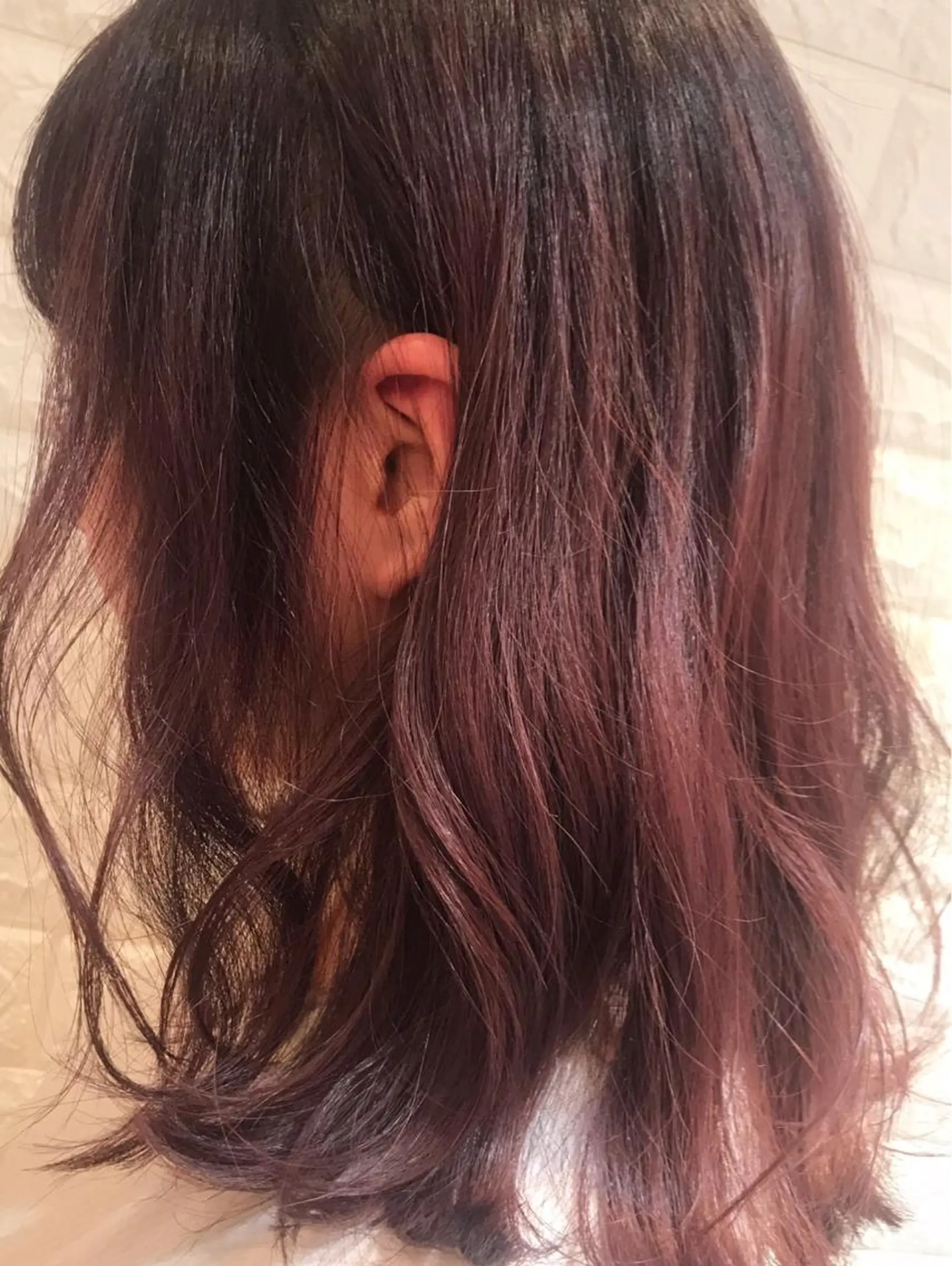 ミディアム カラー ご新規様限定 透明感カラーKANAのヘアスタイル