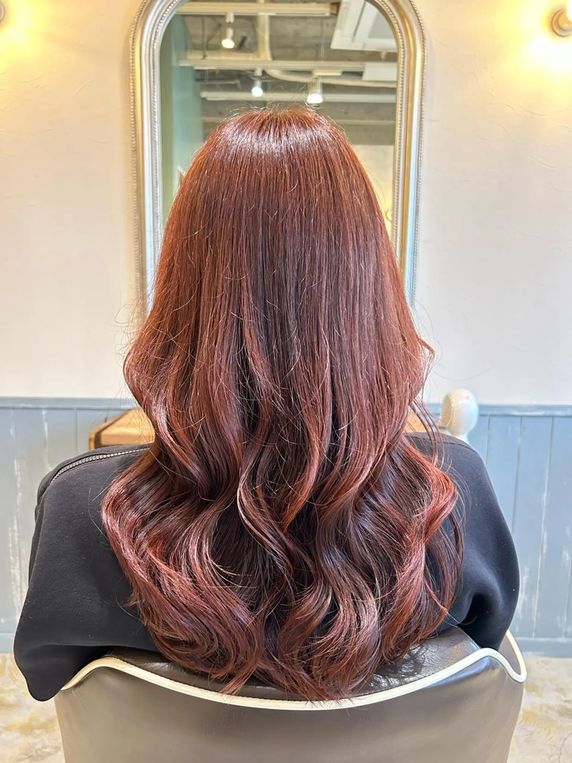 セミロング カラー key5階 イソムラのヘアスタイル