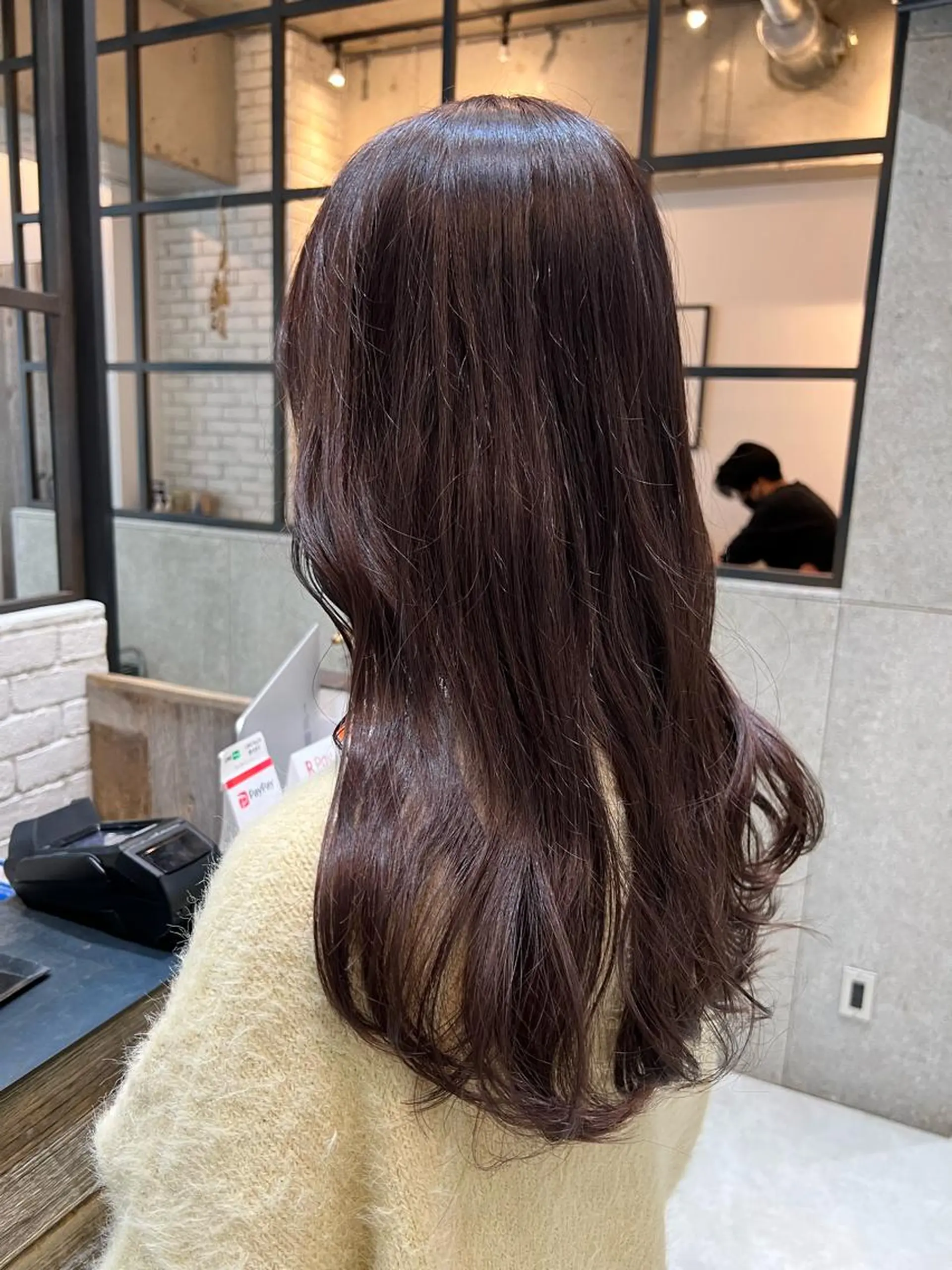 ロング カラー アッシュ ラベンダーカラー ラベンダーアッシュ ヘアカラー トリートメント 🌿ニュアンス/髪質 改善🌿Fukudaのヘアスタイル