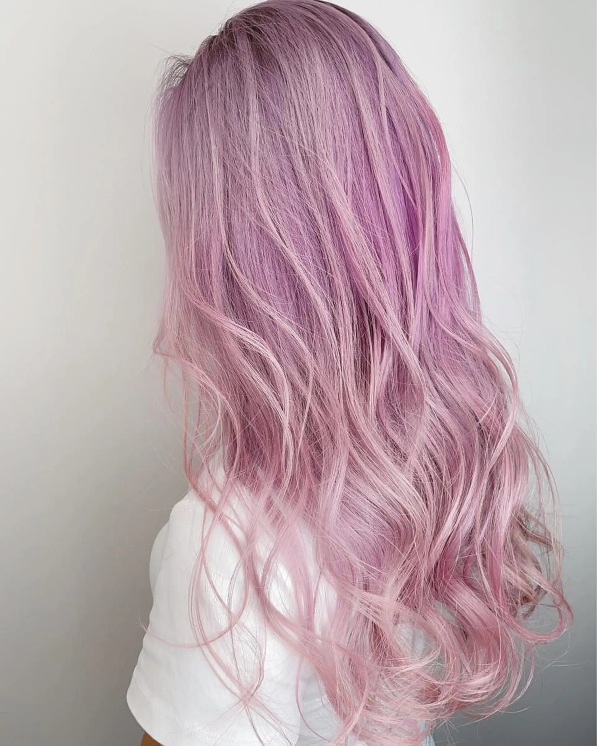 ロング カラー シールエクステ バレイヤージュ ミストバング ブリーチ ダブルカラー カット ヘアカラー トリートメント 【KIRA 代表】 TATSUYAのヘアスタイル