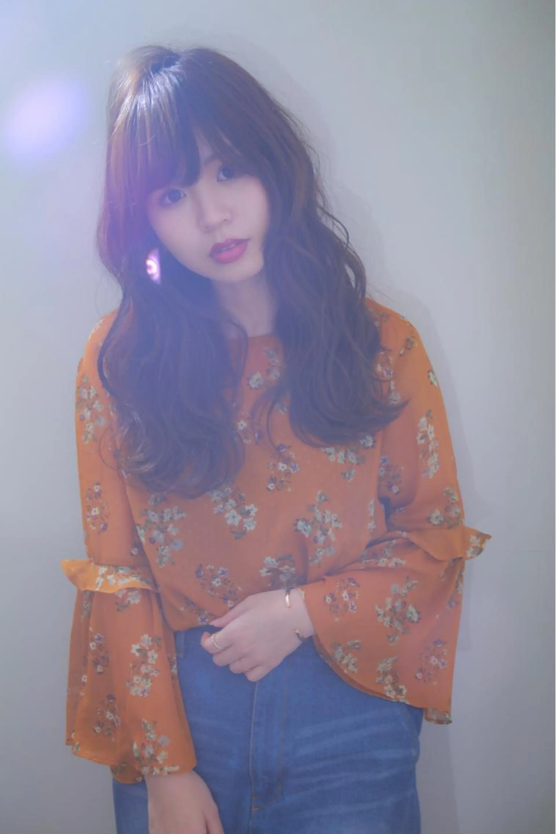 ロング 伊藤 裕貴のヘアスタイル