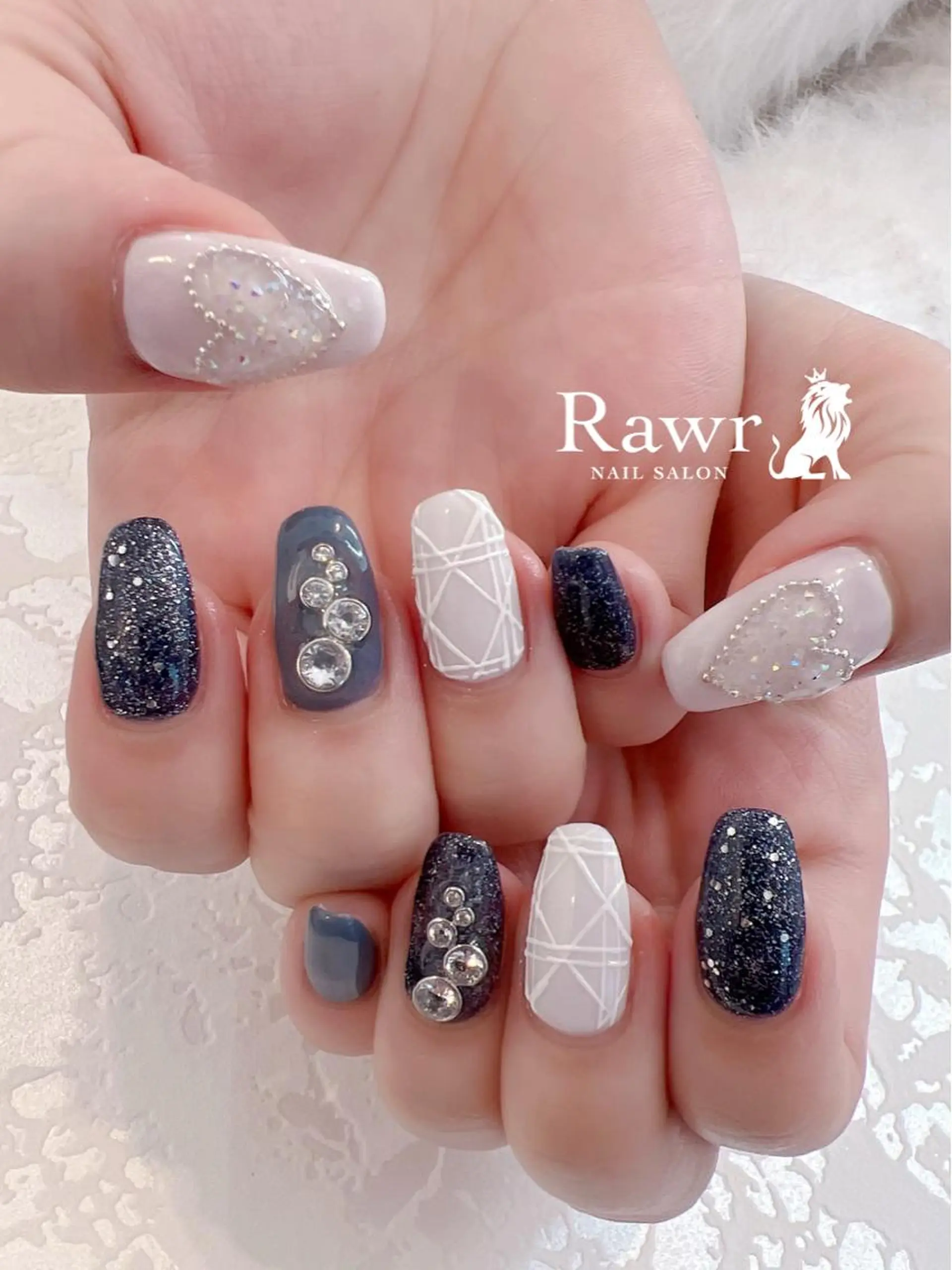 ネイル ハンドネイル Rawr / saoriのネイルデザイン