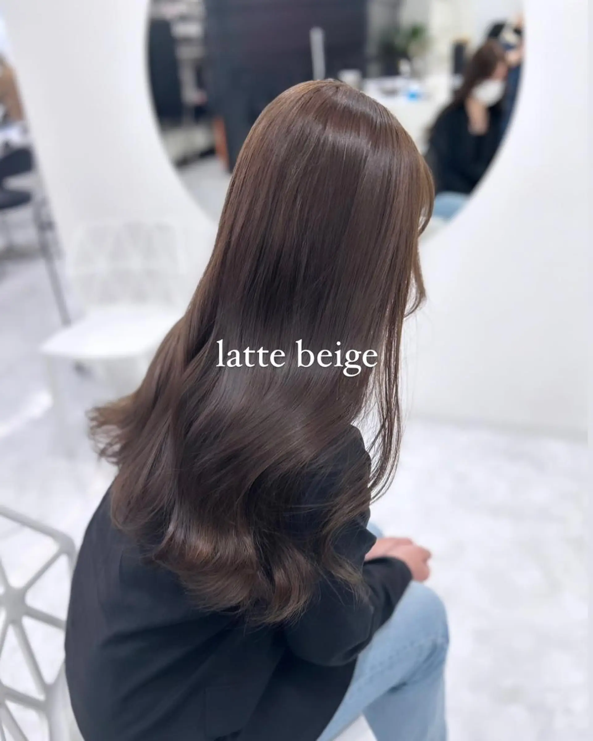 カラー トレンド暖色ヘア🍒 miu🍒のヘアスタイル